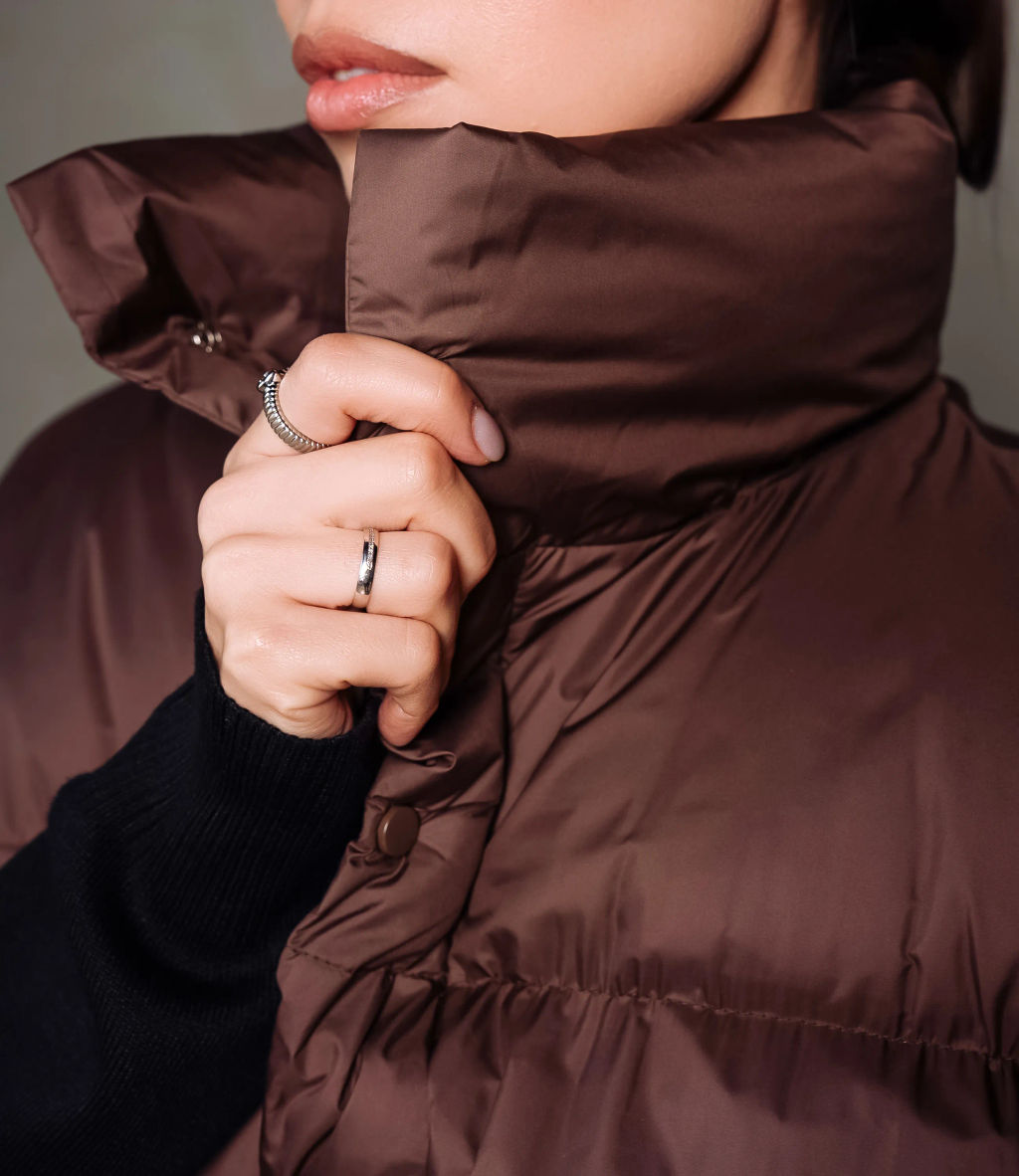 Жилет #КТ6997, шоколадный - Dommod фото 5