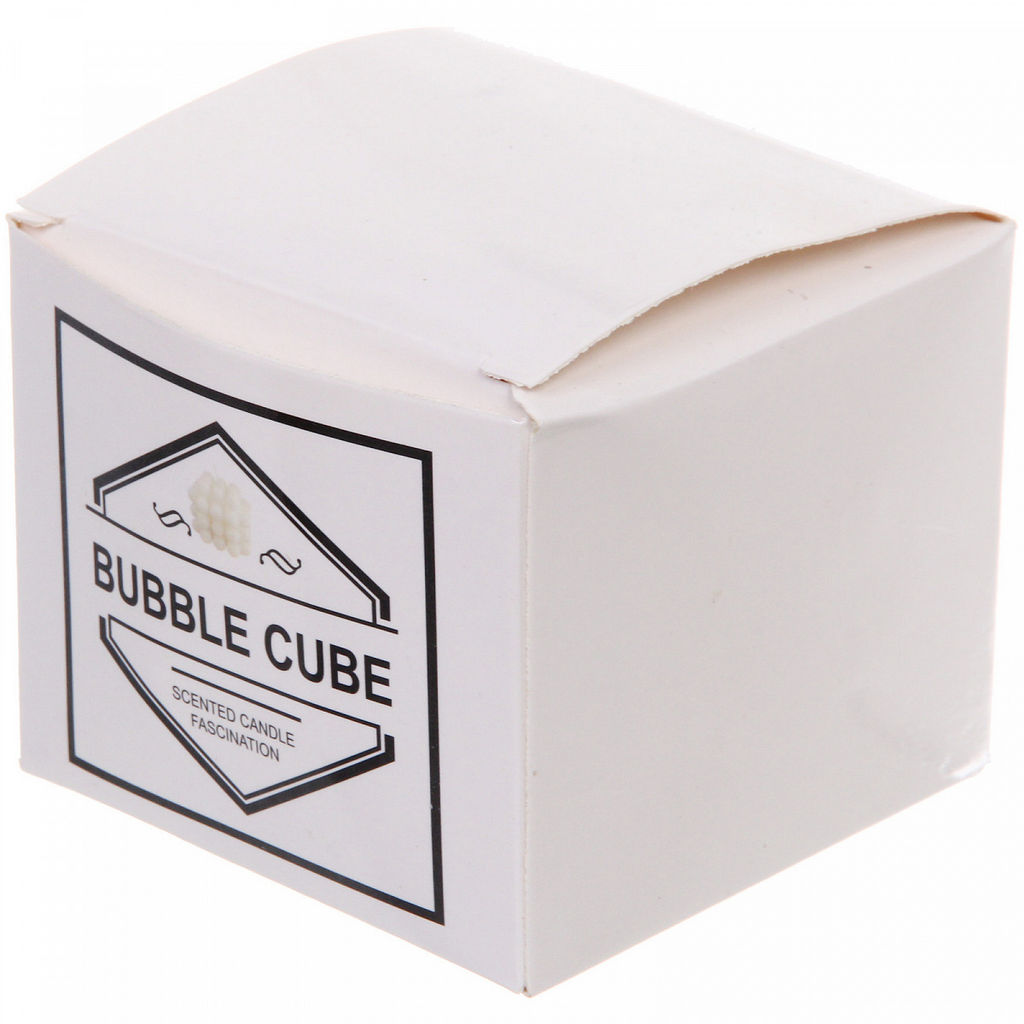 Свеча "Геометрия" 7.5*7.5, Пудровый