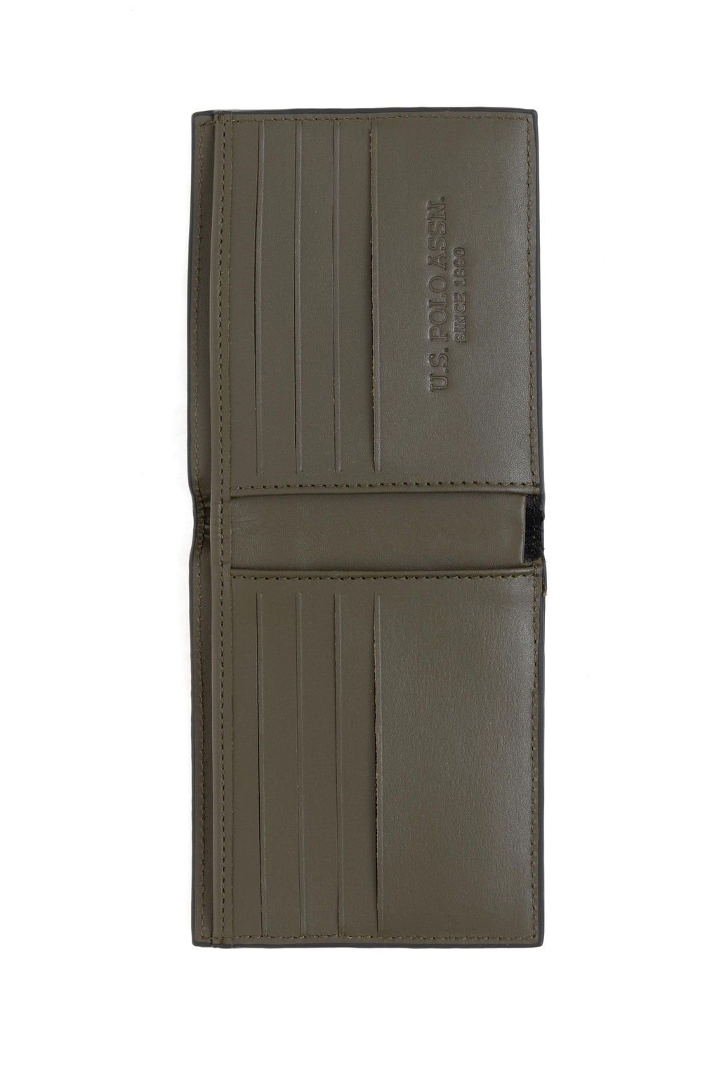 U. S. Polo Assn Мужской кошелек цвета хаки - U.s. polo assn фото 5