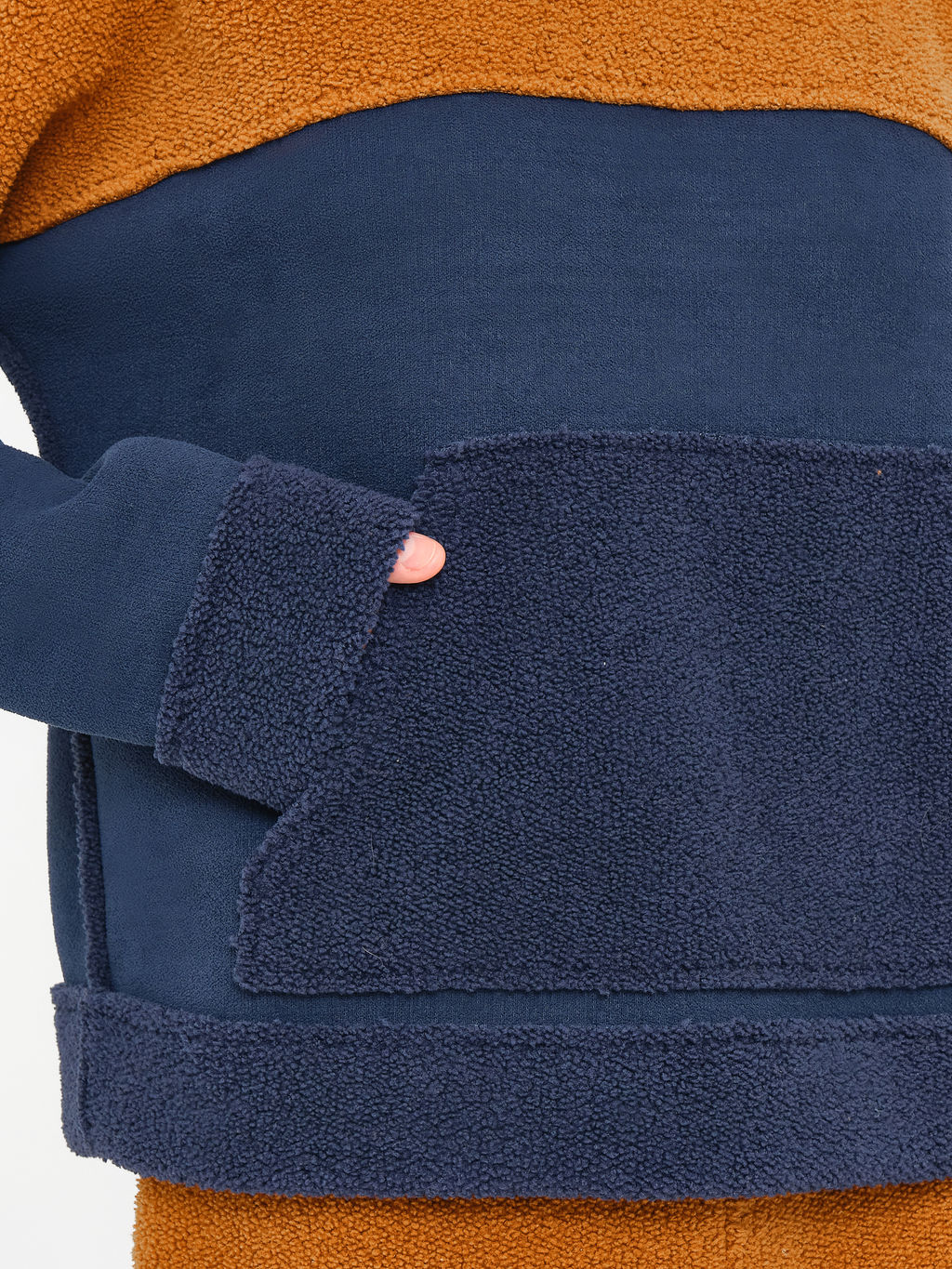 Джемпер двусторонний с капюшоном - Stilla фото 6