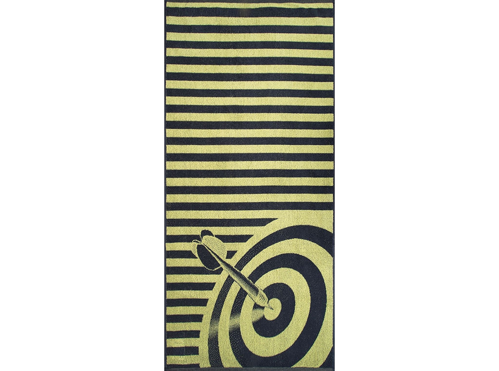 6с102.411ж1 Цель(т.серый1) Полотенце махровое 67х150см