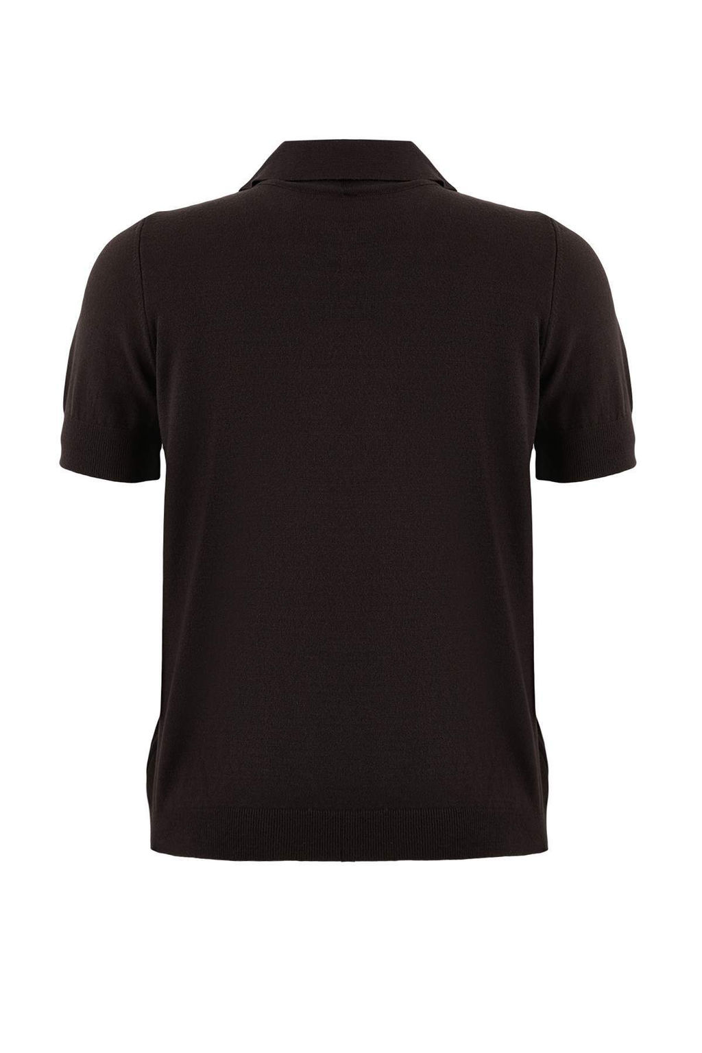 Kahverengi Fular Detayl? Premium Iplik/ Ozel Iplik Triko Bluz TWOSS26BZ00159