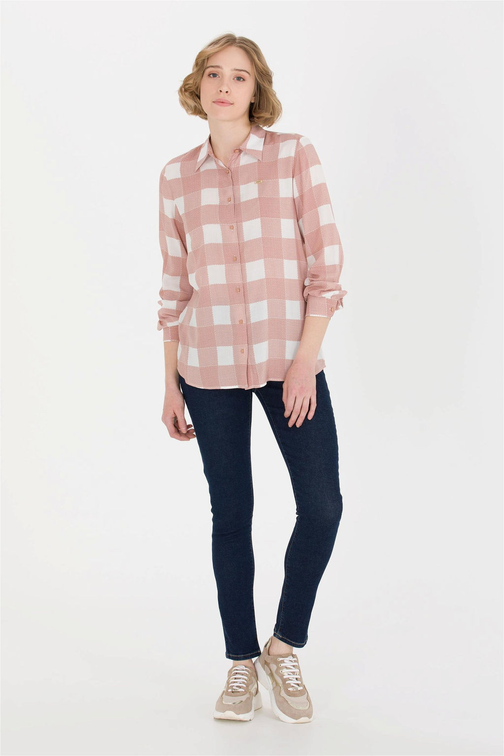 Женские синие джинсовые брюки - U.s. polo assn фото 8