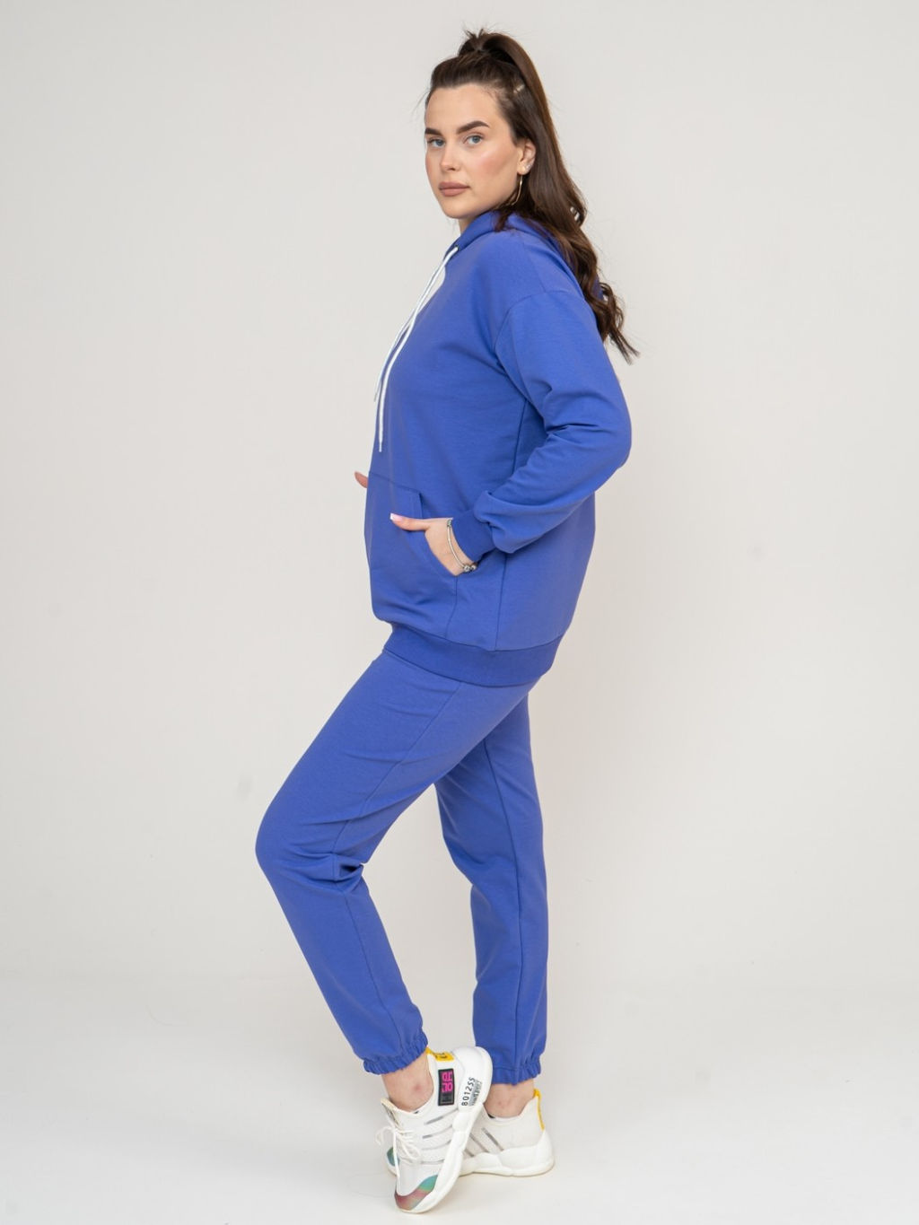 Костюм Челси футер 2-х нитка василек