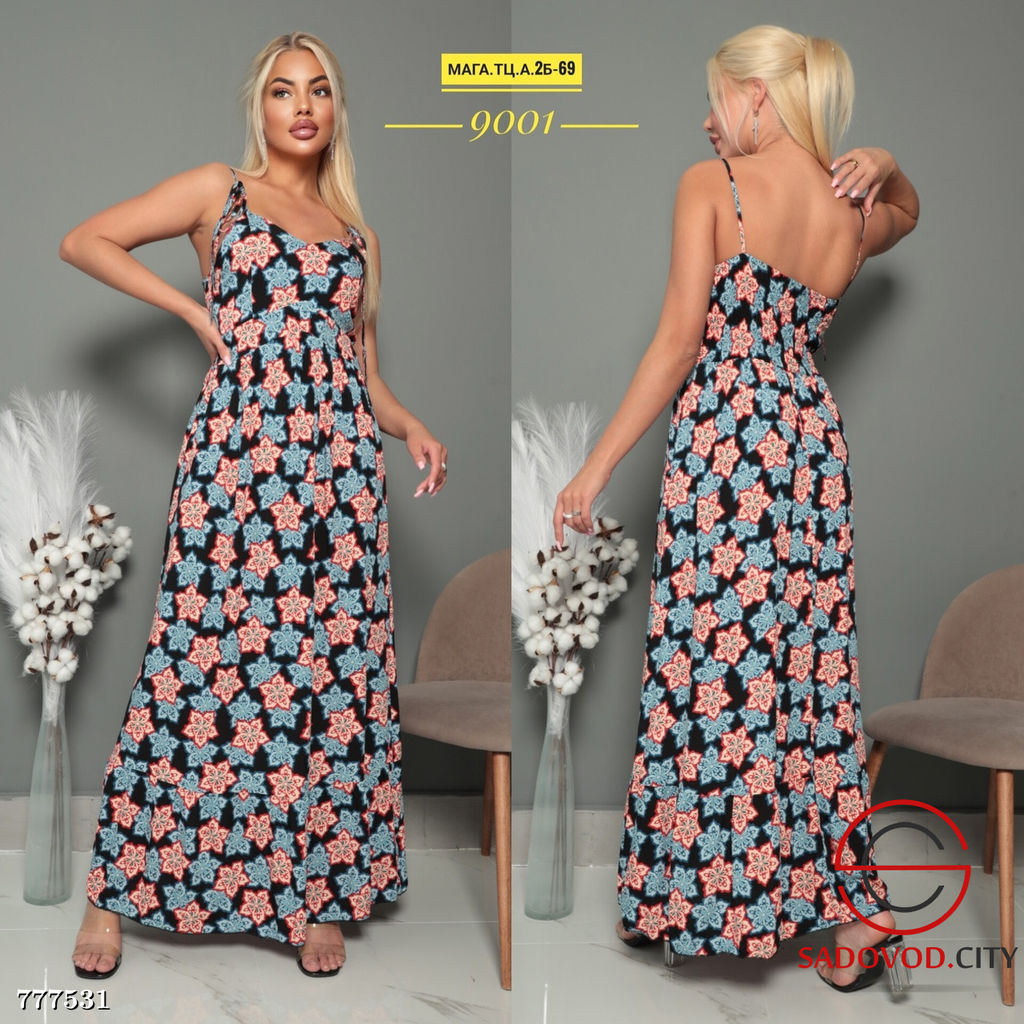 Летний сарафан в цветочек - Bruno фото 4