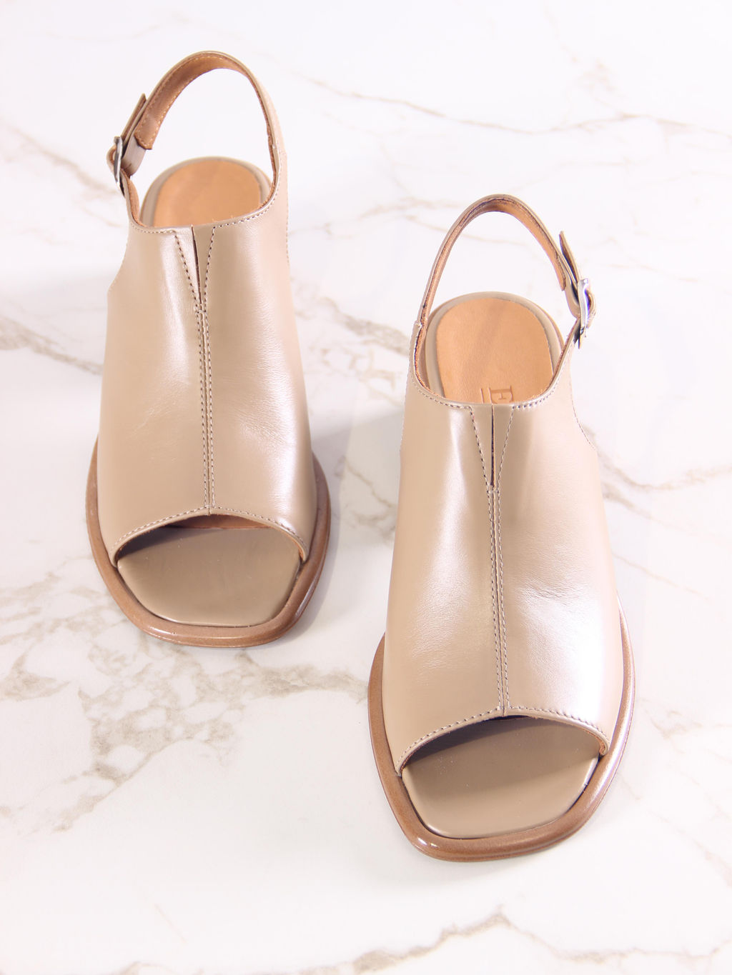 Босоножки 4013.23663bе.Круассан майами+коричневый