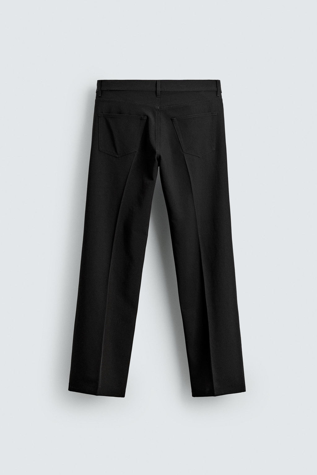 PANTAL?N FLARE FIT ESTRUCTURA / Negro - Zara фото 8