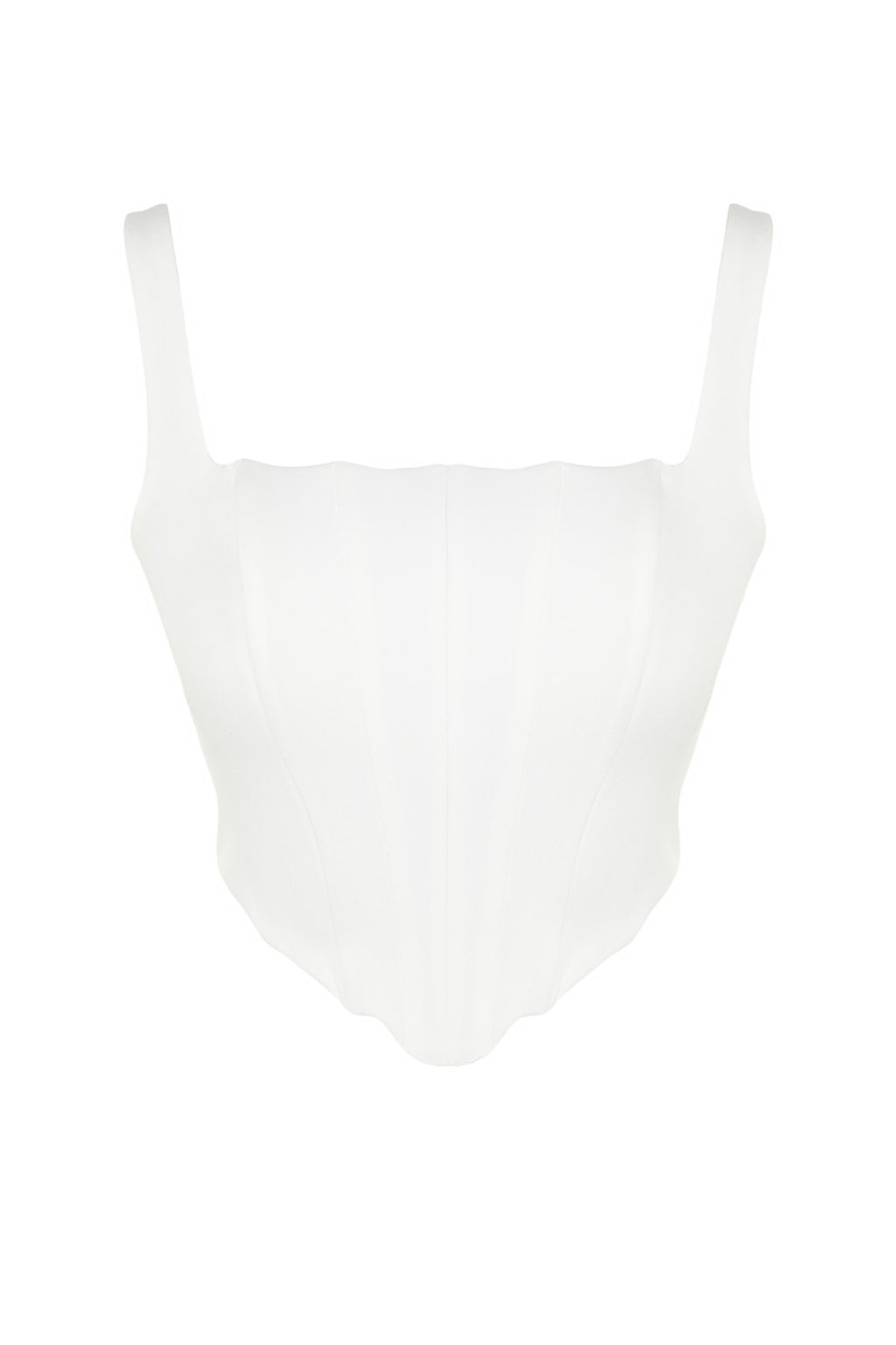 Trendyolmilla Ekru Ask?l? Korse Crop Dokuma Bluz TWOSS23BZ00938  фото 15