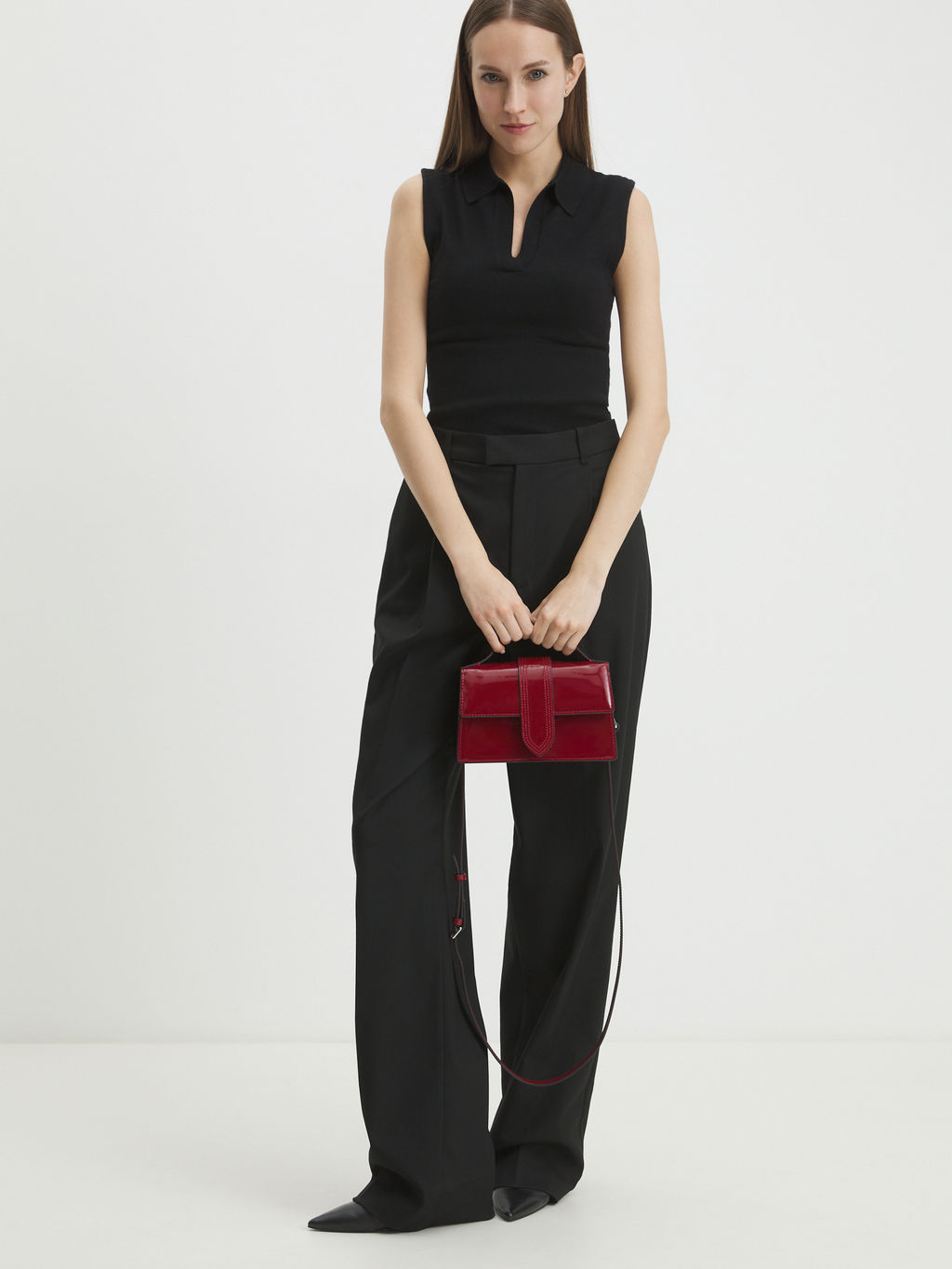 Женская сумка с ручками TENDANCE Артикул 4248349, вишневый  фото 6