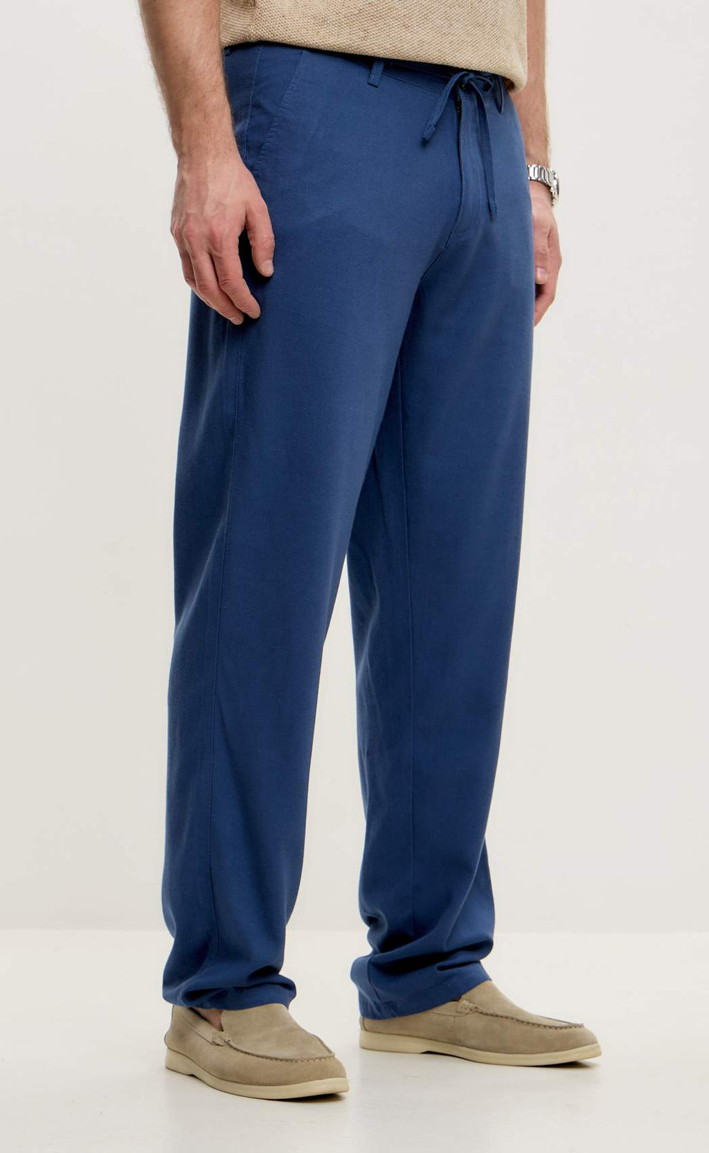 Брюки лен F511-0855 jeans