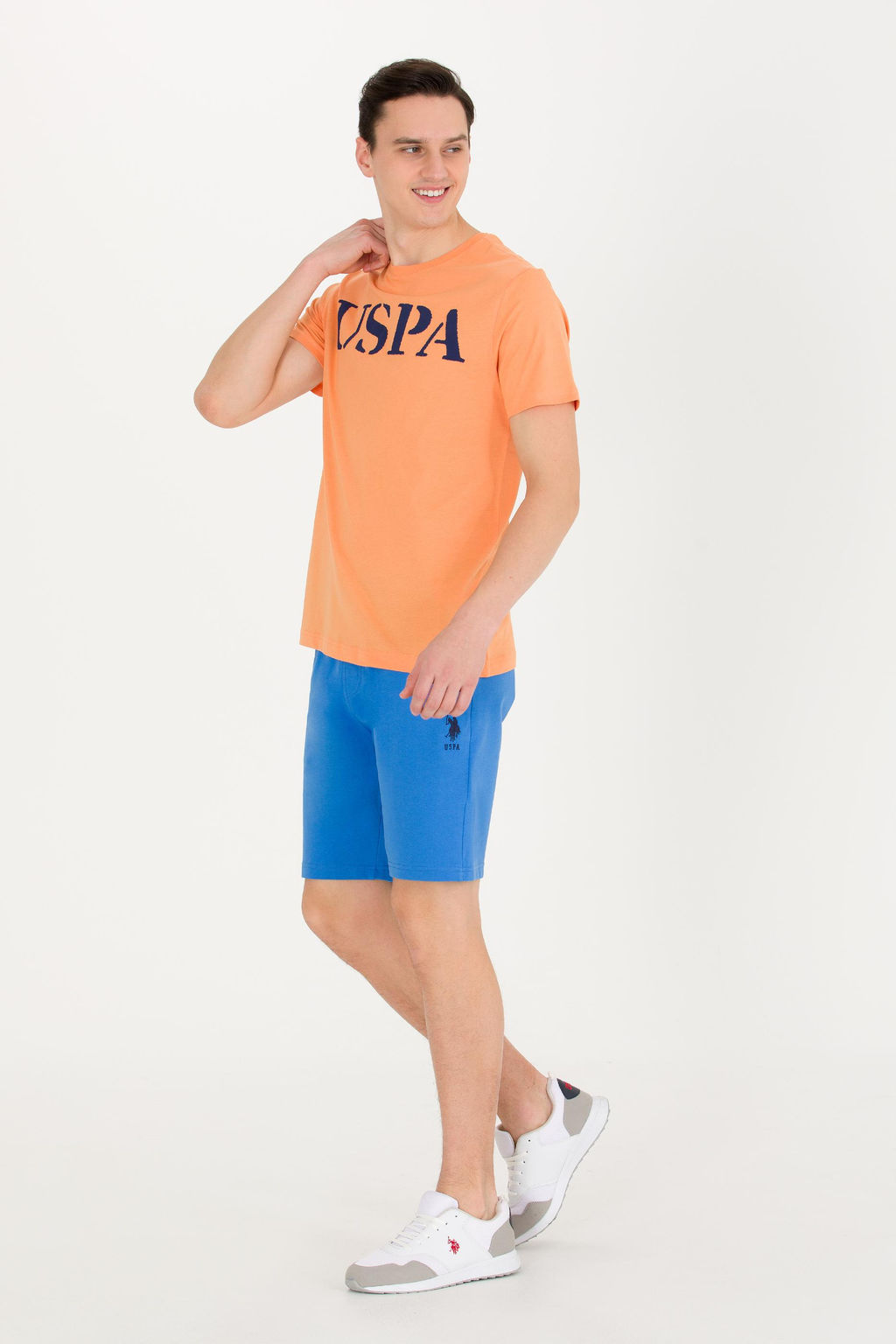 Мужские трикотажные шорты Sax - U.s. polo assn фото 2