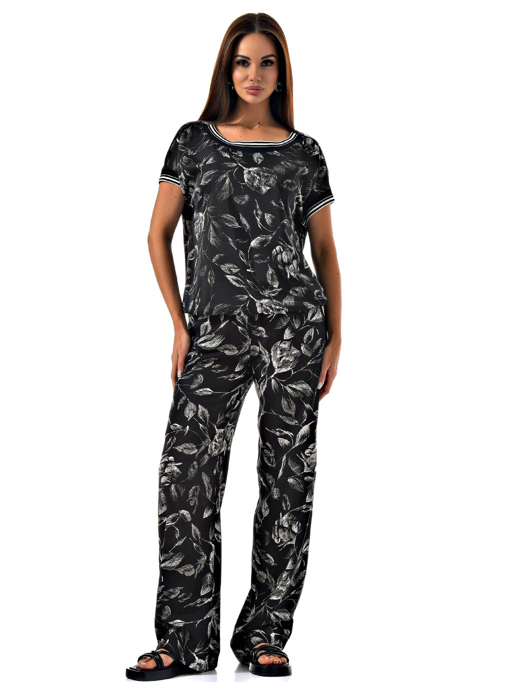 Блузон с анималистическим принтом - А+б коллекция фото 28