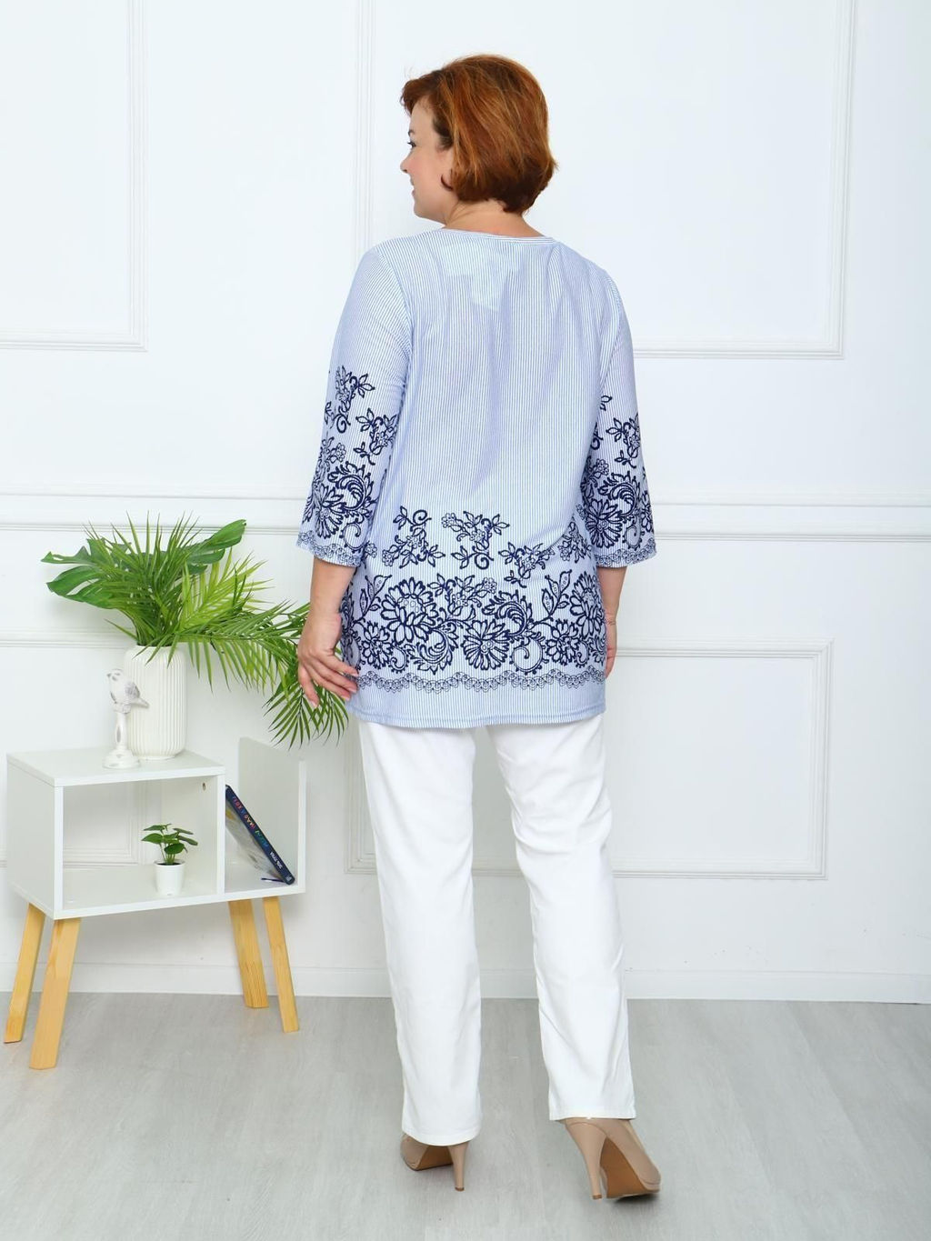 IV-CAPRIZ Живопись - туника голубой