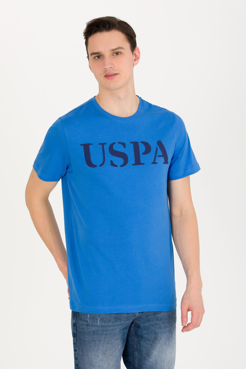 U. S. Polo Assn Мужская футболка Saks Basic с круглым вырезом - U.s. polo assn фото 13