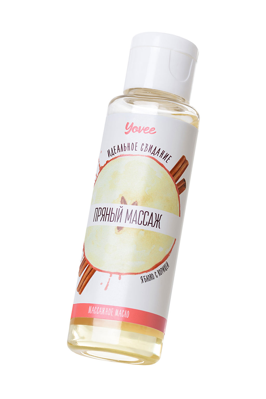 Масло для массажа Yovee Пряный массаж, с ароматом яблока и корицы, 50 мл