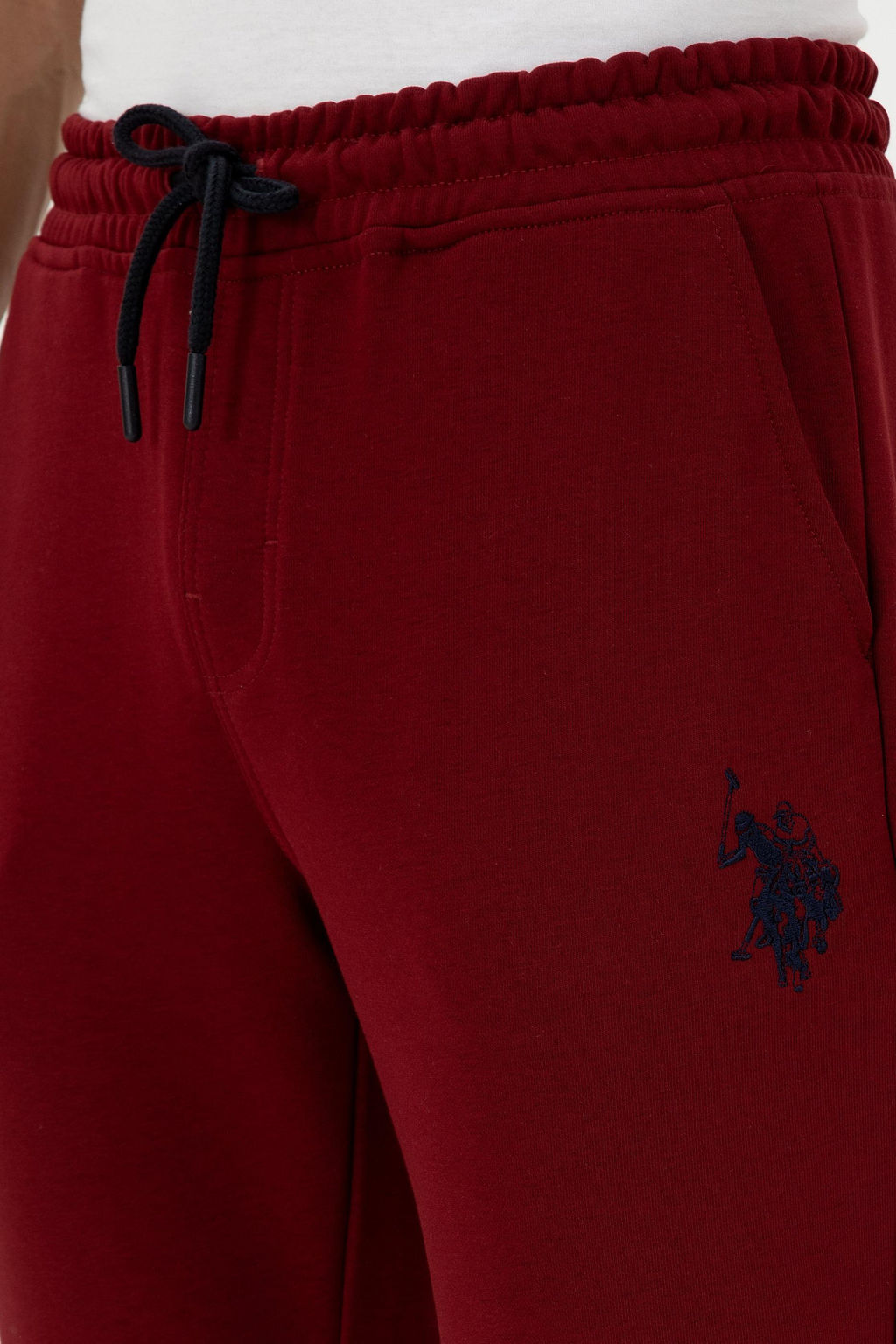 Мужские бордовые спортивные штаны Неожиданная скидка в корзине - U.s. polo assn фото 5