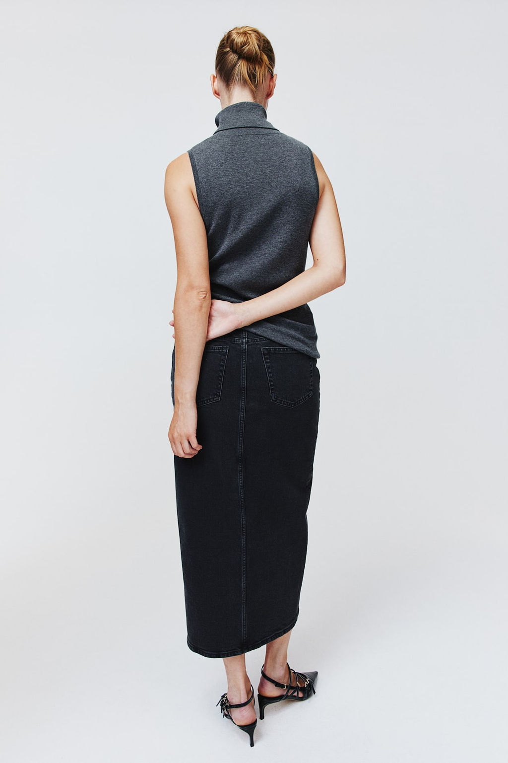 MAMA Falda denim Before & After - H&m фото 5