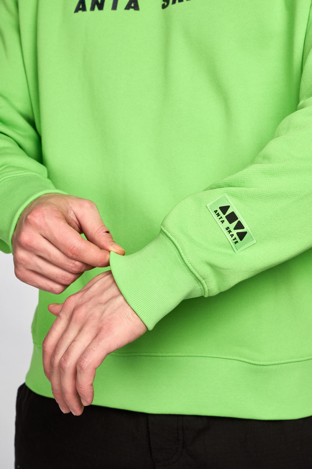 Свитшот Зеленый - Anta фото 5