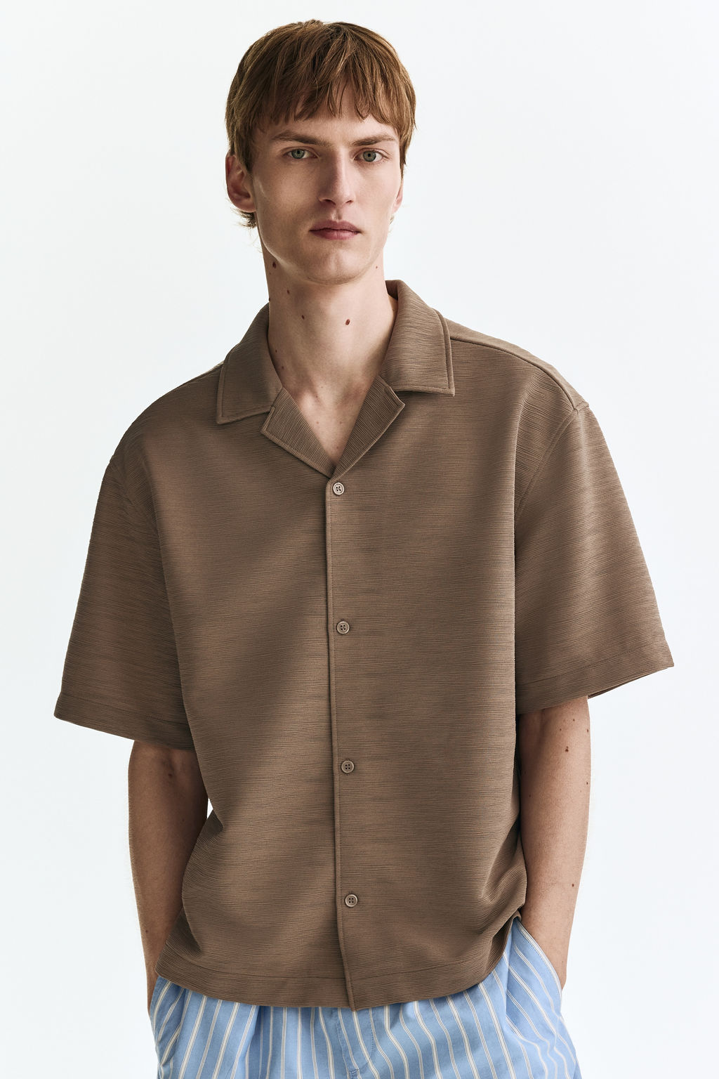 Camisa resort Loose Fit - H&m фото 4