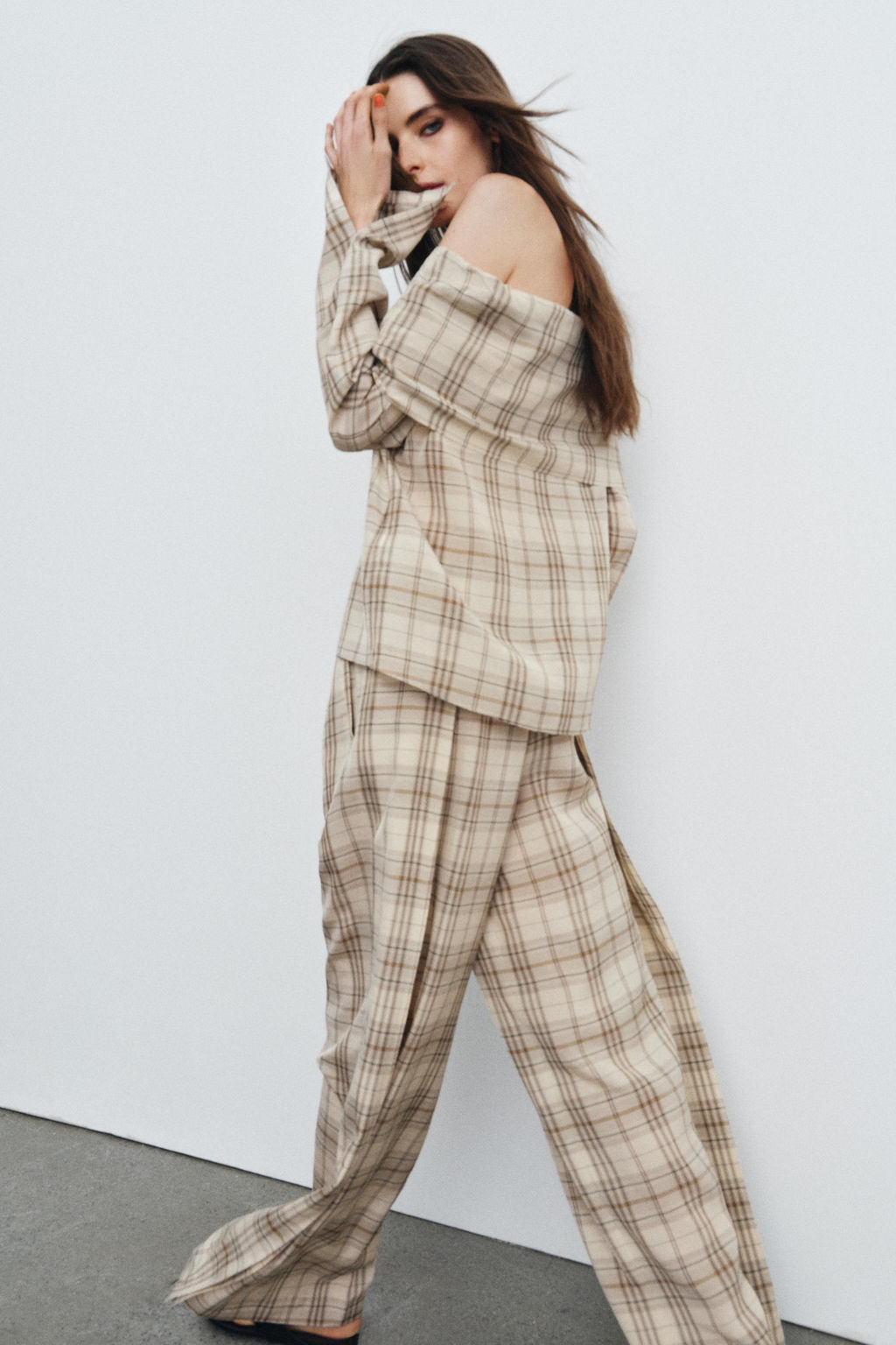 ZW COLLECTION CHECKS TOP - Zara фото 17