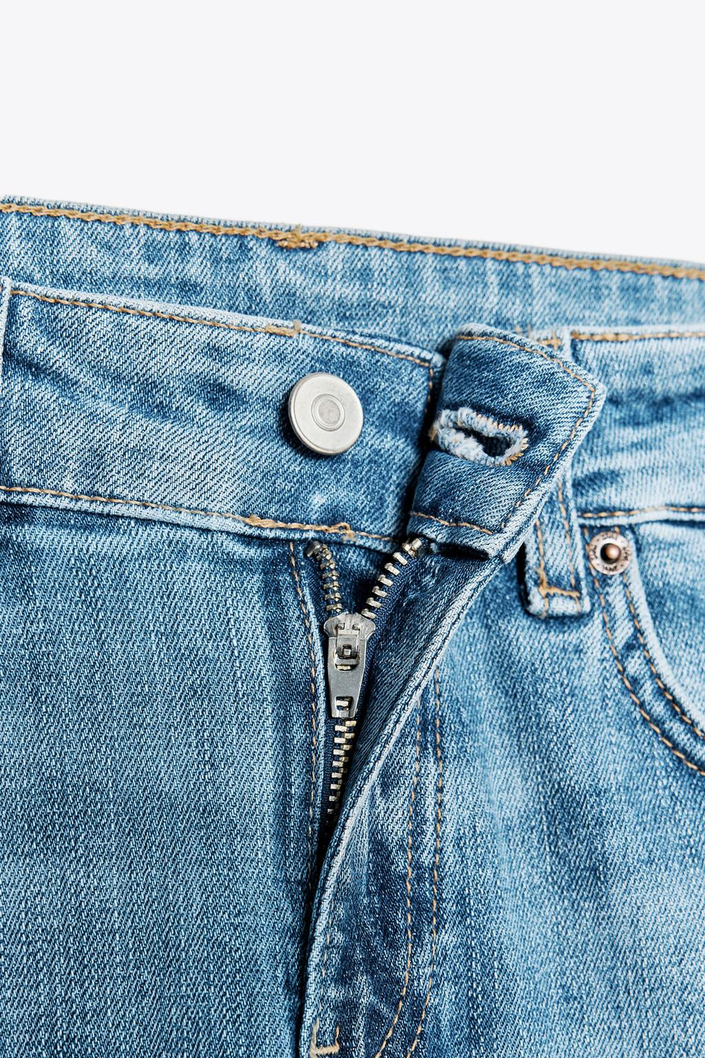 TRF LOW-RISE BOOTCUT JEANS - Zara фото 8