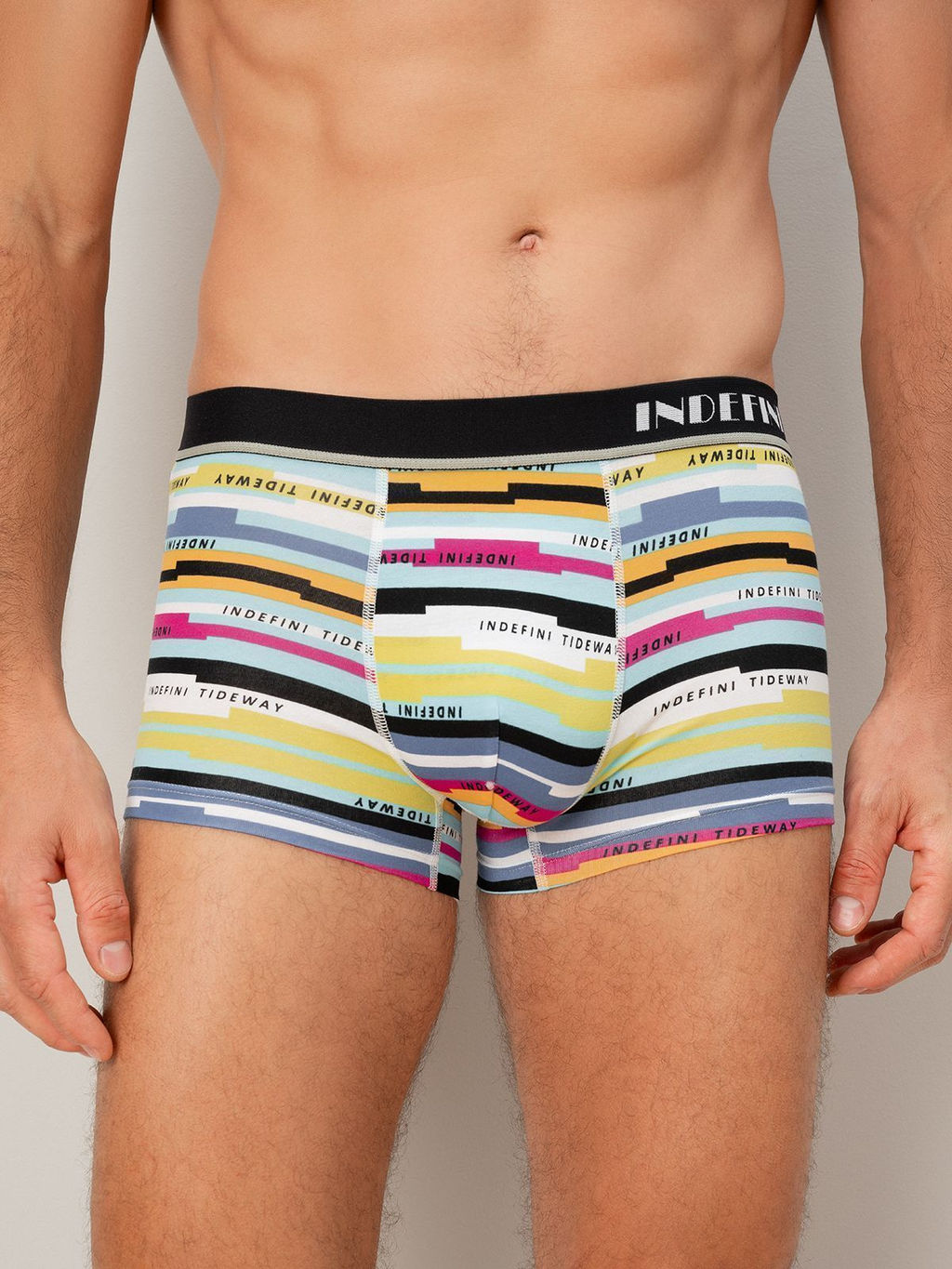 Трусы боксеры Indefini хлопок с эластаном  фото 2