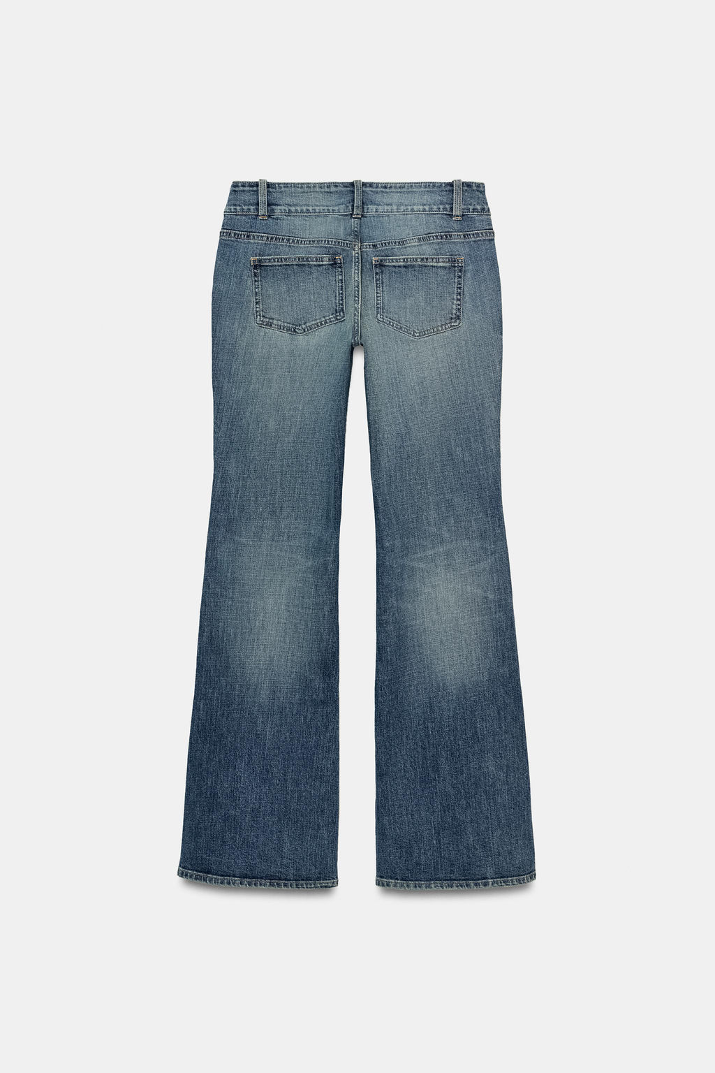 JEANS TRF BOOTCUT TIRO BAJO / Azul - Zara фото 8