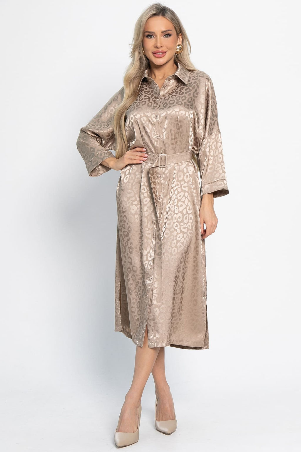 Платье Сьюзен (капучино) П15089-7М