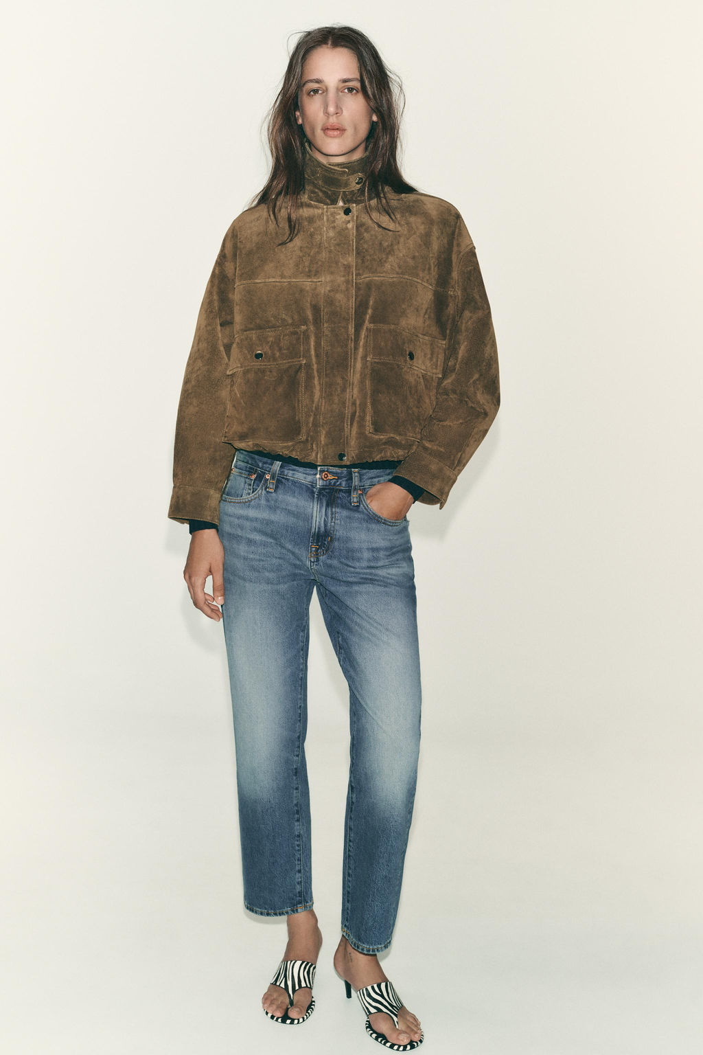 Z 1975 CROPPED MID-WAIST JEANS