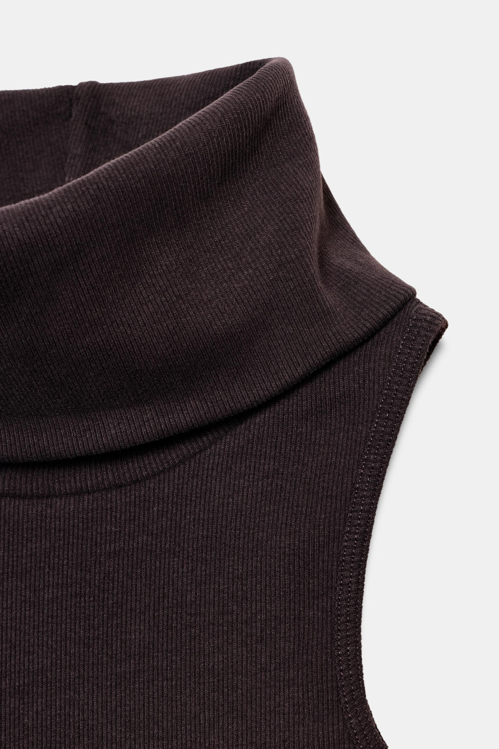 HIGH NECK SLEEVELESS TOP - Zara фото 9