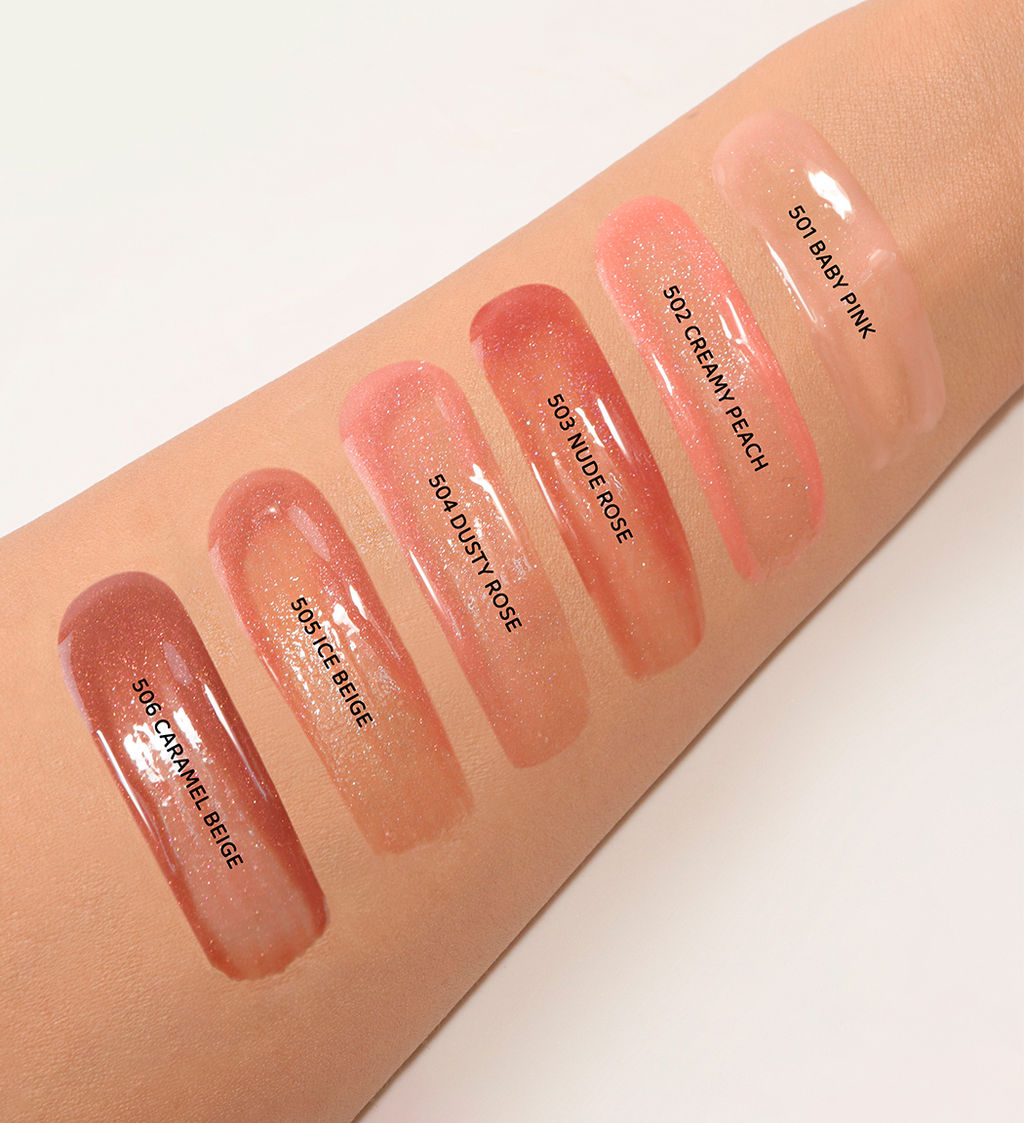 Luxvisage ЛВ Блеск для губ с эффектом объема ICON lips glossy volume № 502 сливочно персиковый  фото 3
