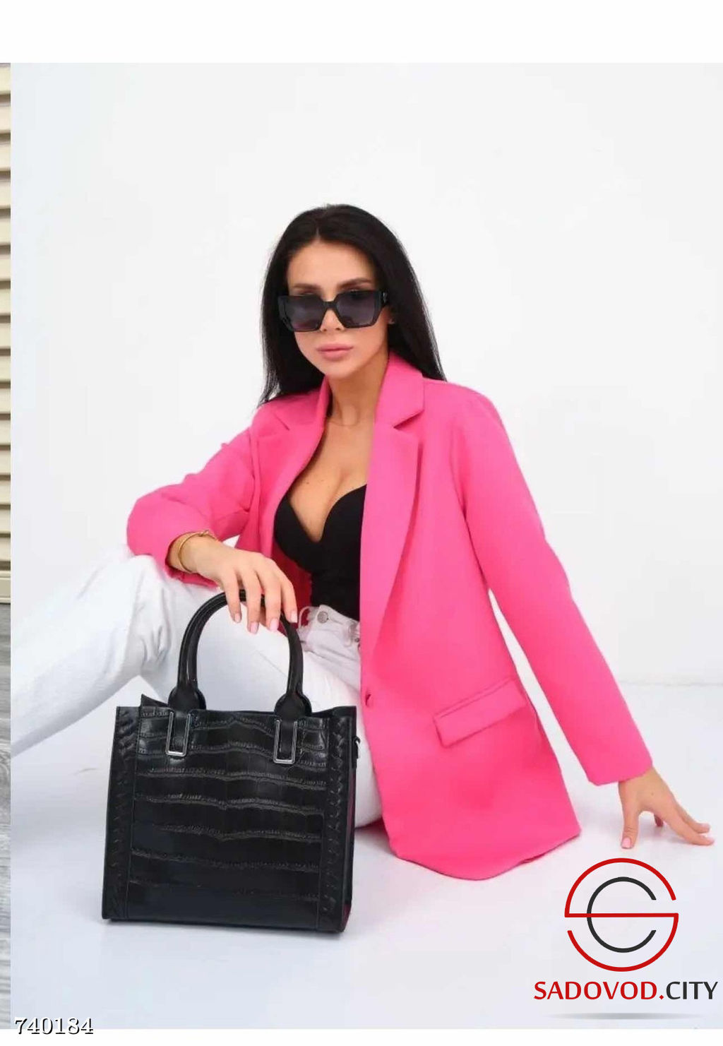 Сумка кожаная с ремешком - Bruno фото 3