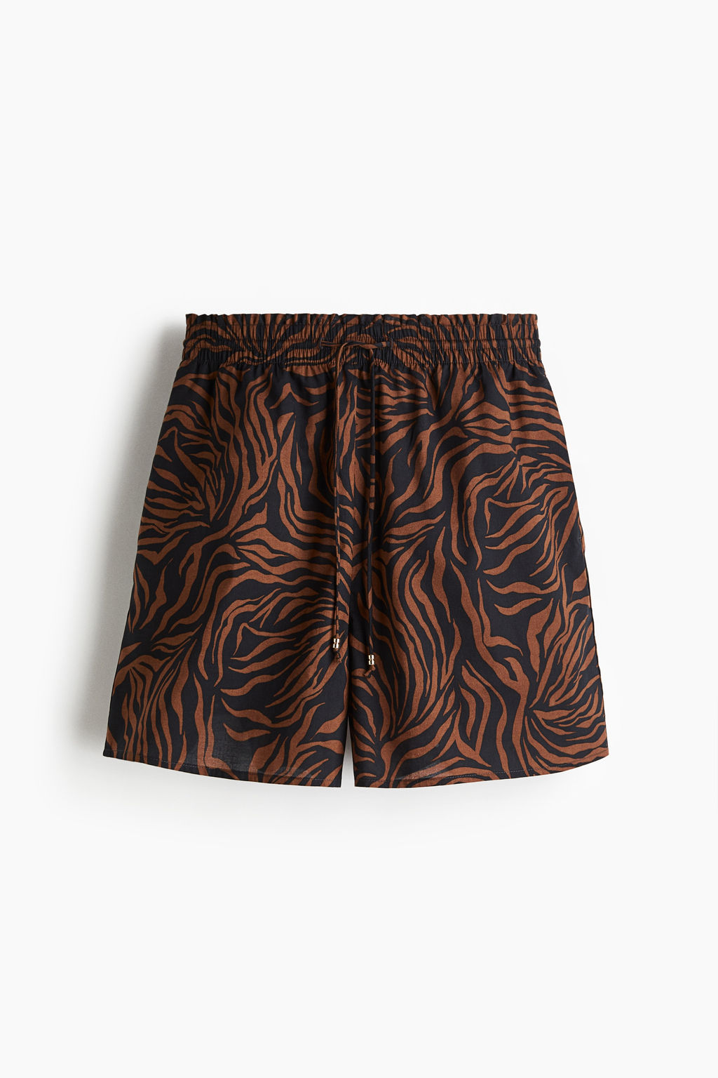 Pantal?n corto estampado con cord?n de ajuste - H&m фото 3