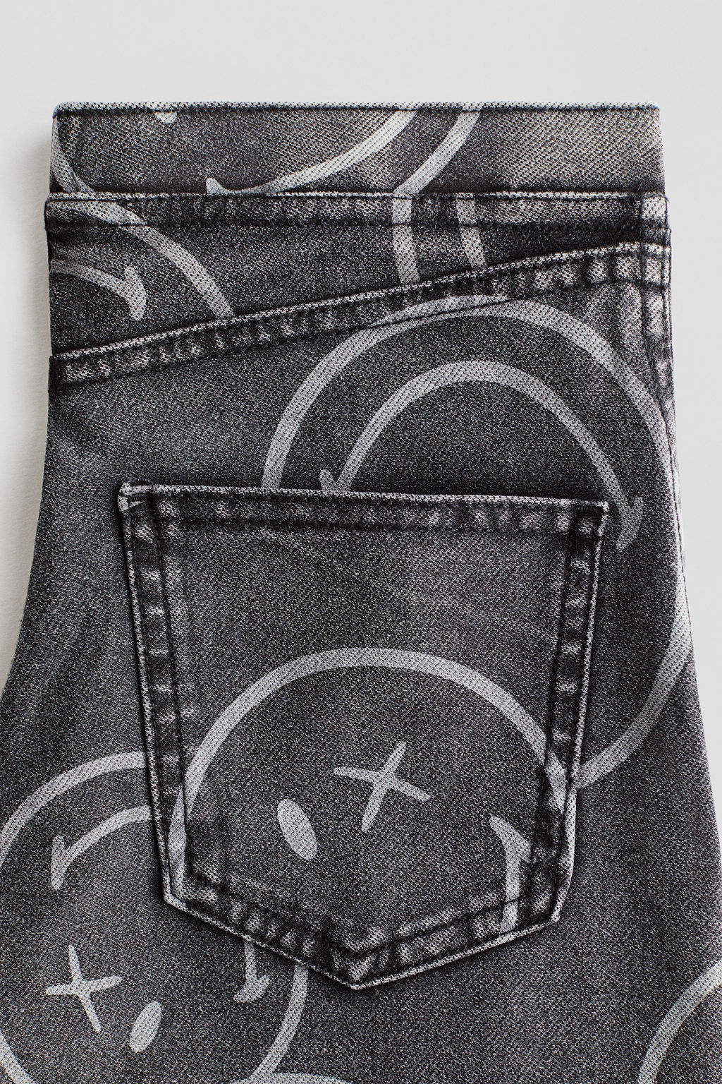 Pantal?n holgado efecto denim - H&m фото 3