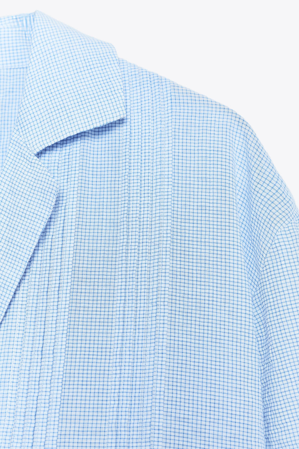 ZW COLLECTION TEXTURED OVERSIZE SHIRT - Zara фото 16