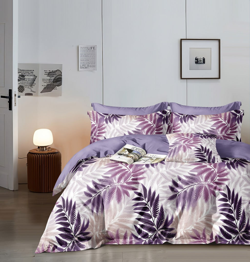 CA-4-723 КПБ 2сп Сатин печатный + нав-ки ( 70х70х2 шт ) "АльВиТек"