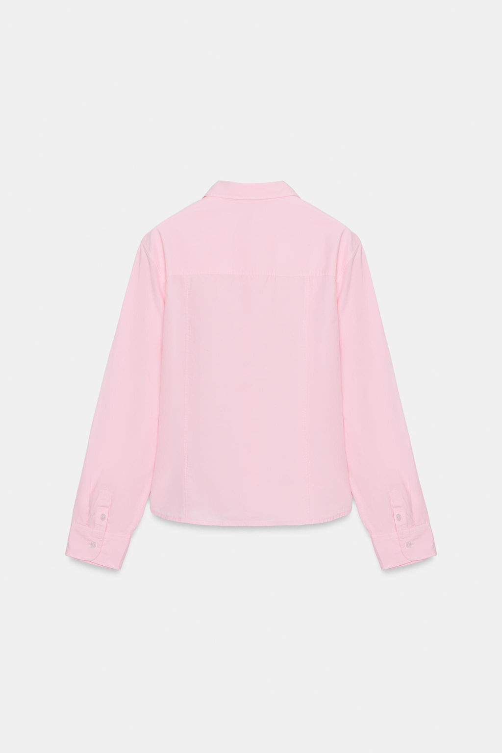 PLAIN POPLIN SHIRT - Zara фото 6