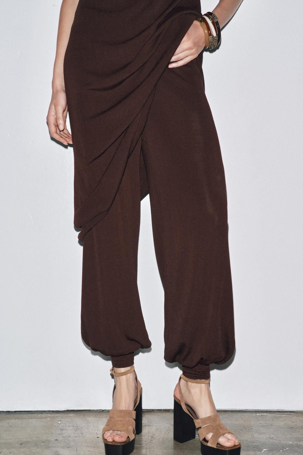 PUFF KNIT TROUSERS - Zara фото 2