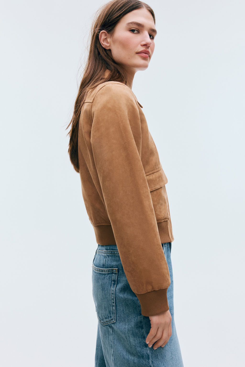 Cazadora bomber con cuello camisero - H&m фото 2
