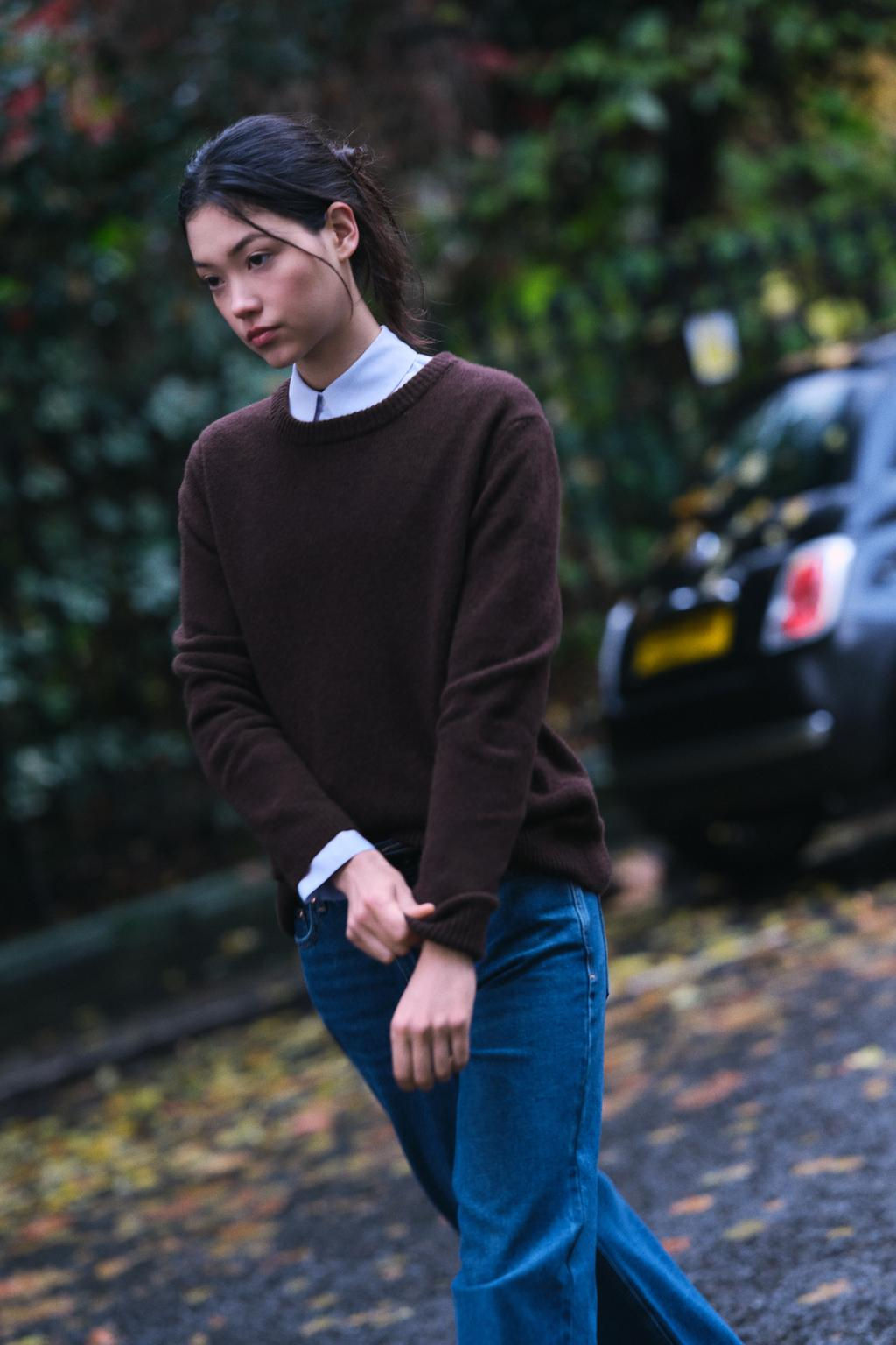 BASIC CASHMERE AND WOOL SWEATER - Zara фото 2