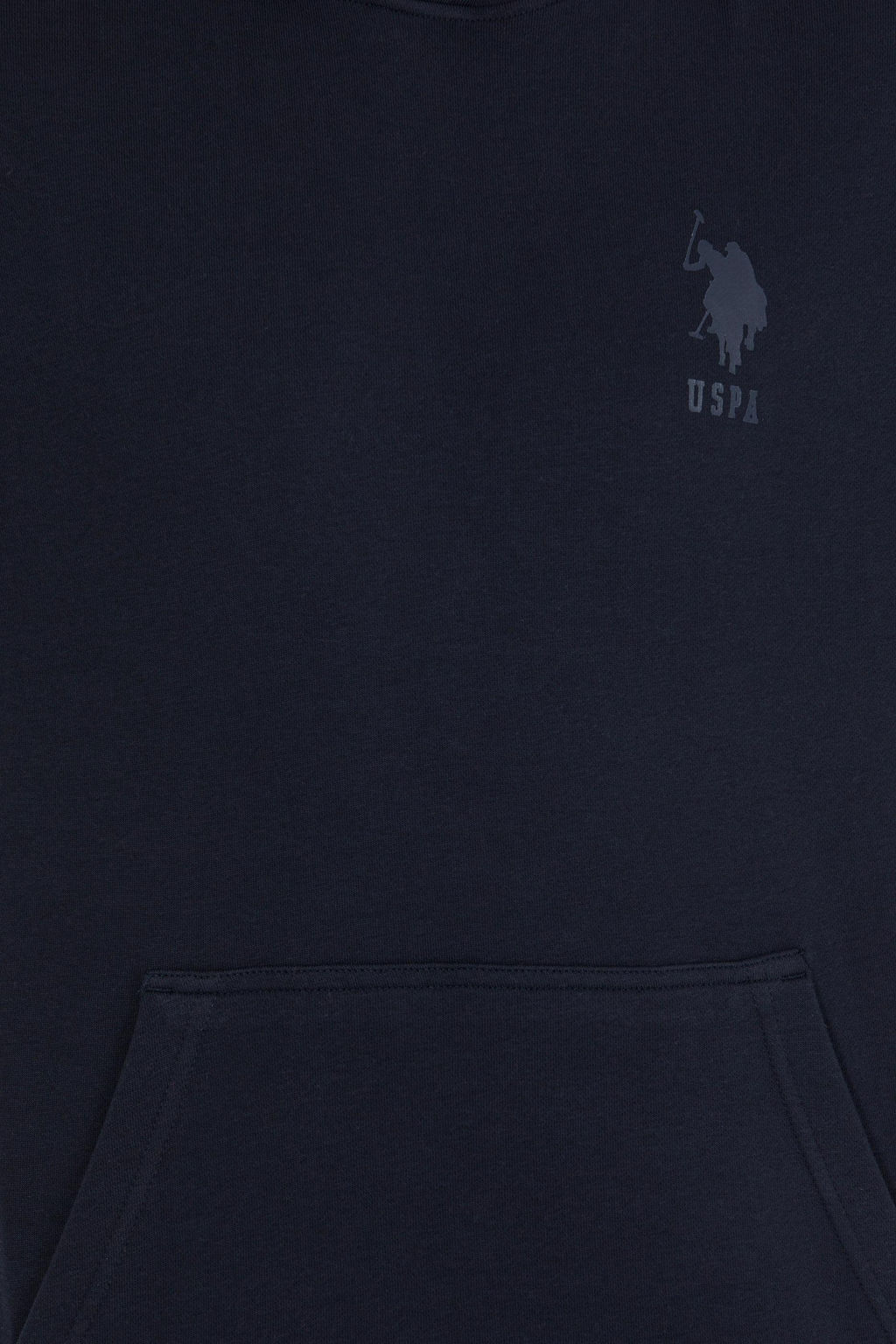 U. S. Polo Assn Мужская темно-синяя комфортная толстовка с капюшоном - U.s. polo assn фото 5
