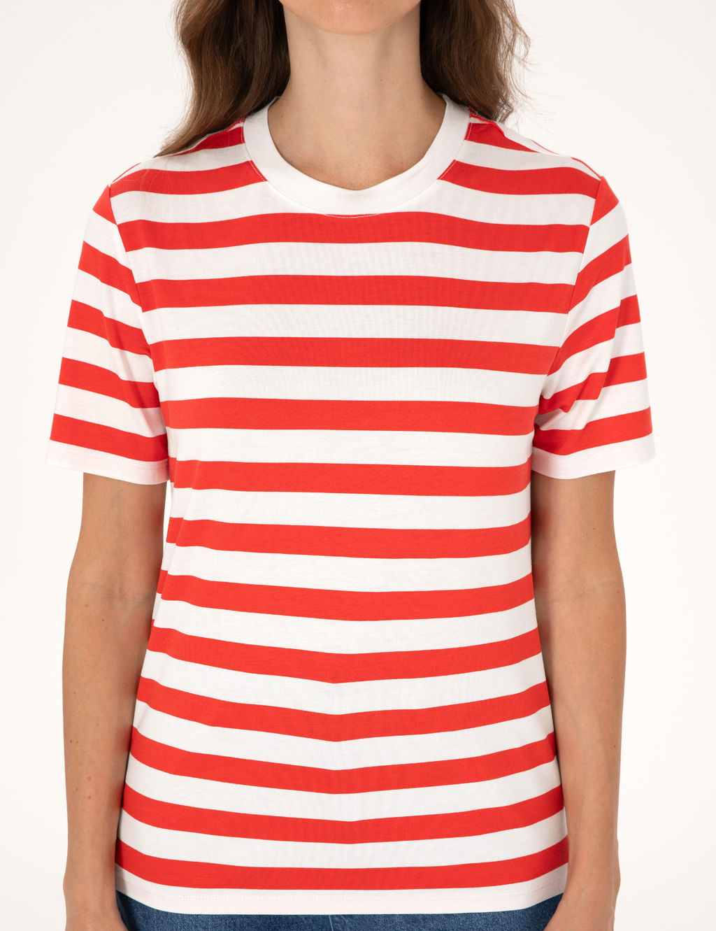 Beyaz Regular Fit Ti__rt - Pierre cardin фото 6