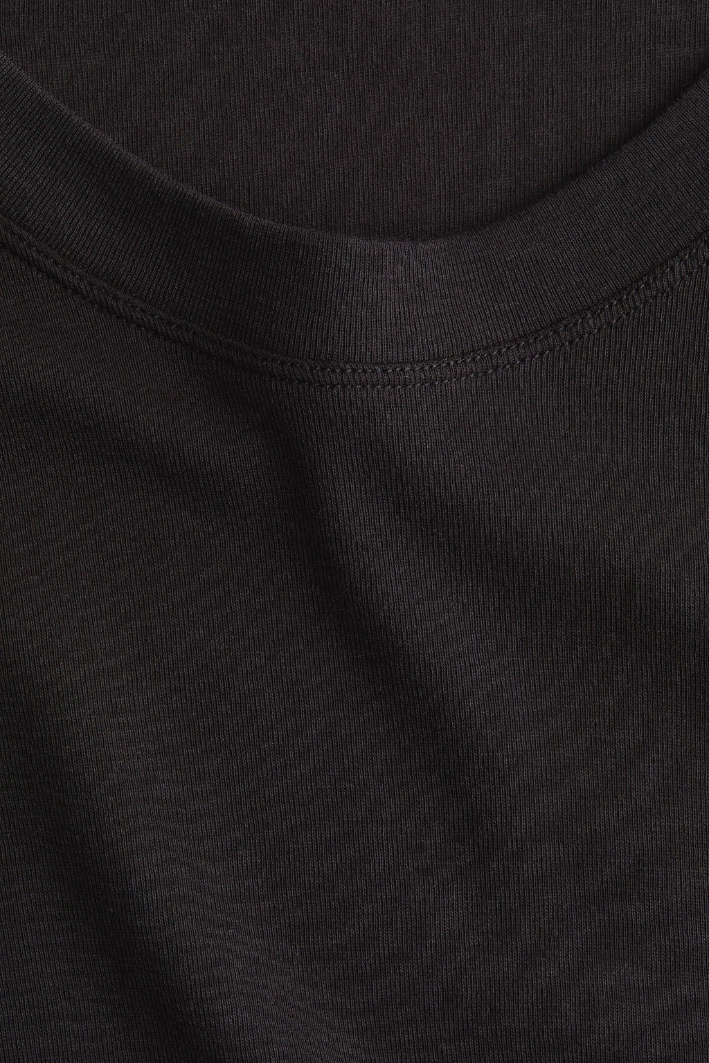 Camiseta de algod?n pima con escote en U - H&m фото 5