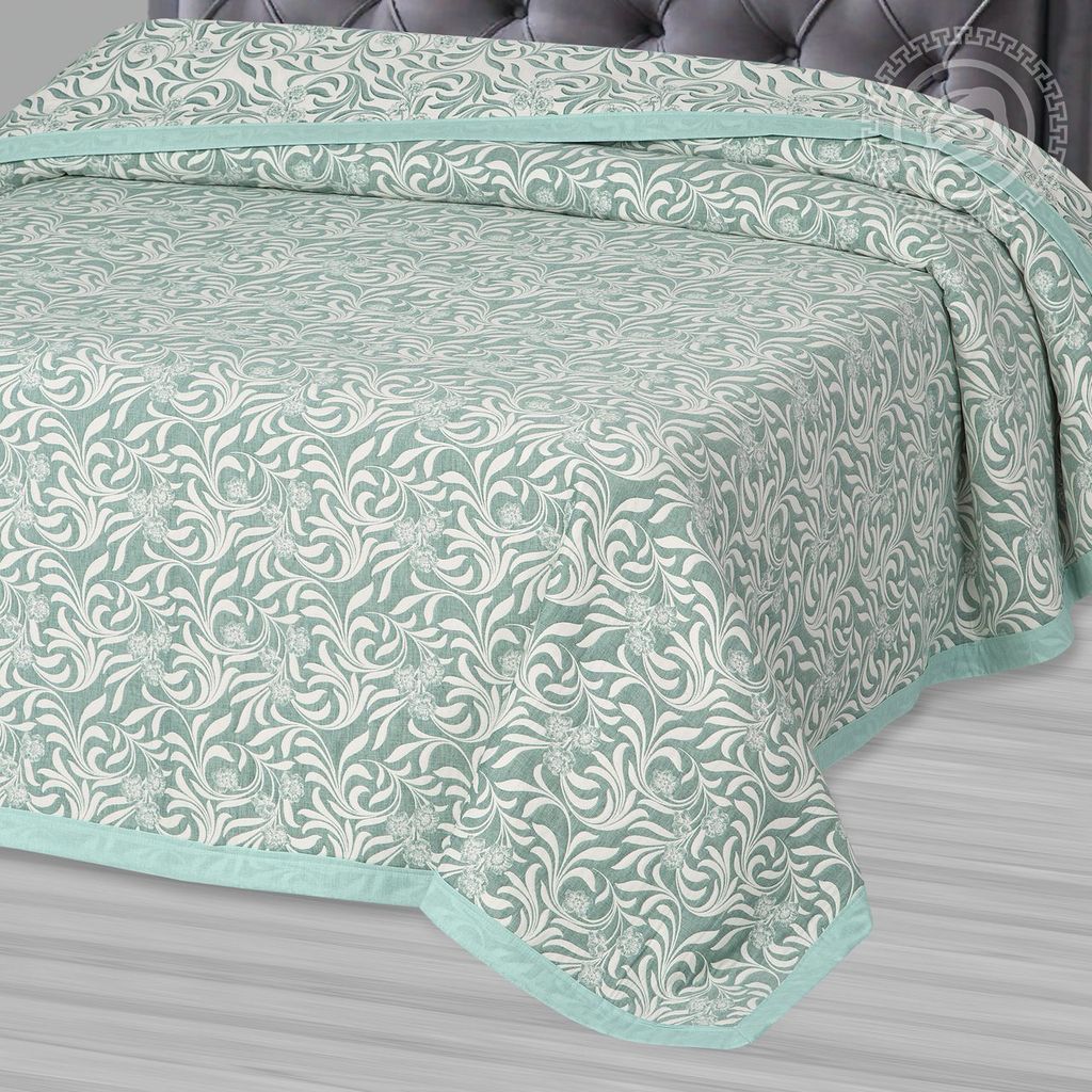 Узор зеленый 180*235/1 шт. Жаккардовые (хлопок)