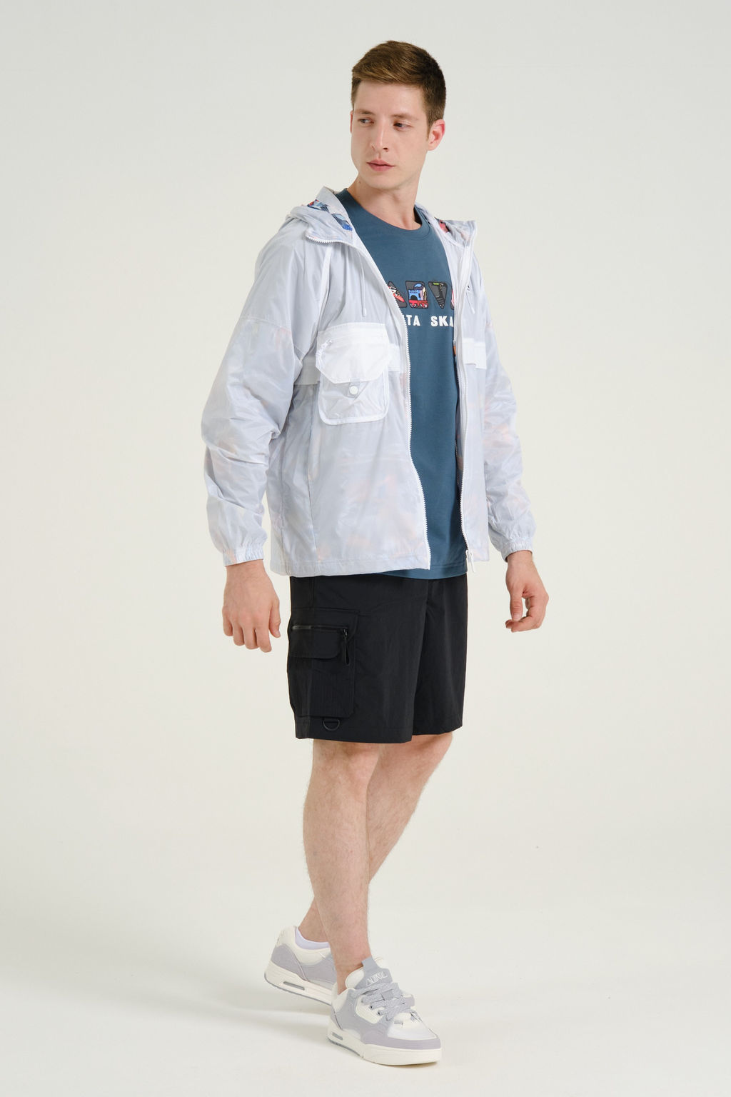 Ветровка Белый STILL BREATHING Single Jacket