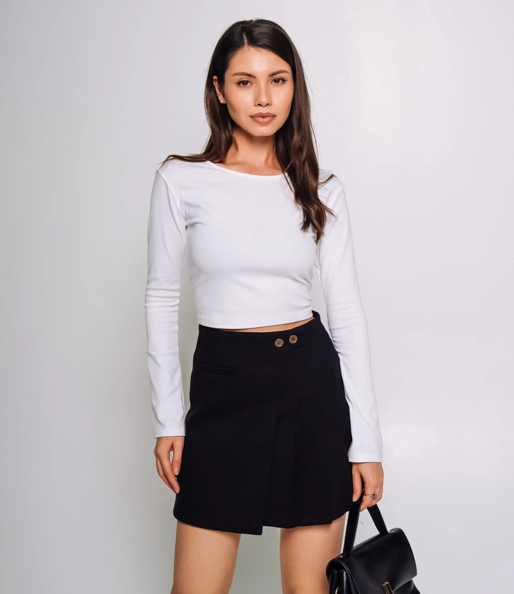 Юбка #КТ9972, чёрный