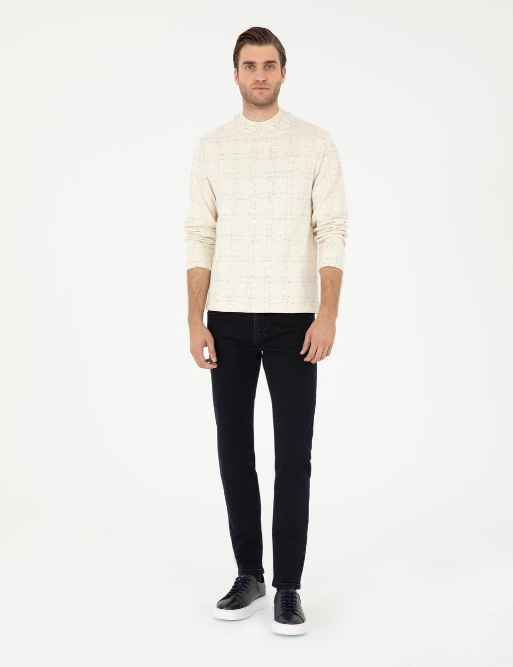 Lacivert Slim Fit Jean Pantolon - Pierre cardin фото 3