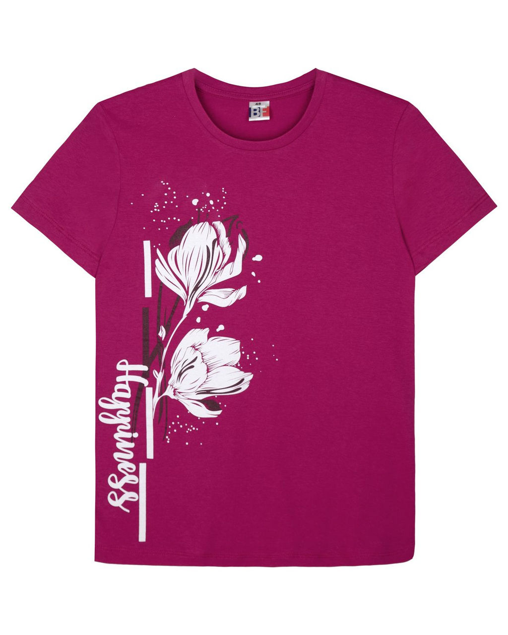 Футболка женская 5310 Ягодный* 450 Be Friends