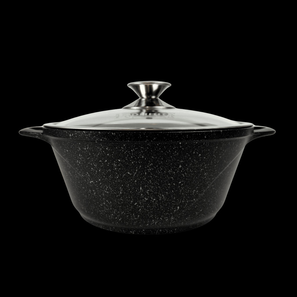 Кастрюля 3л. Юбил. индукц. лит/руч. с кр. (п/у), Ик2433юб