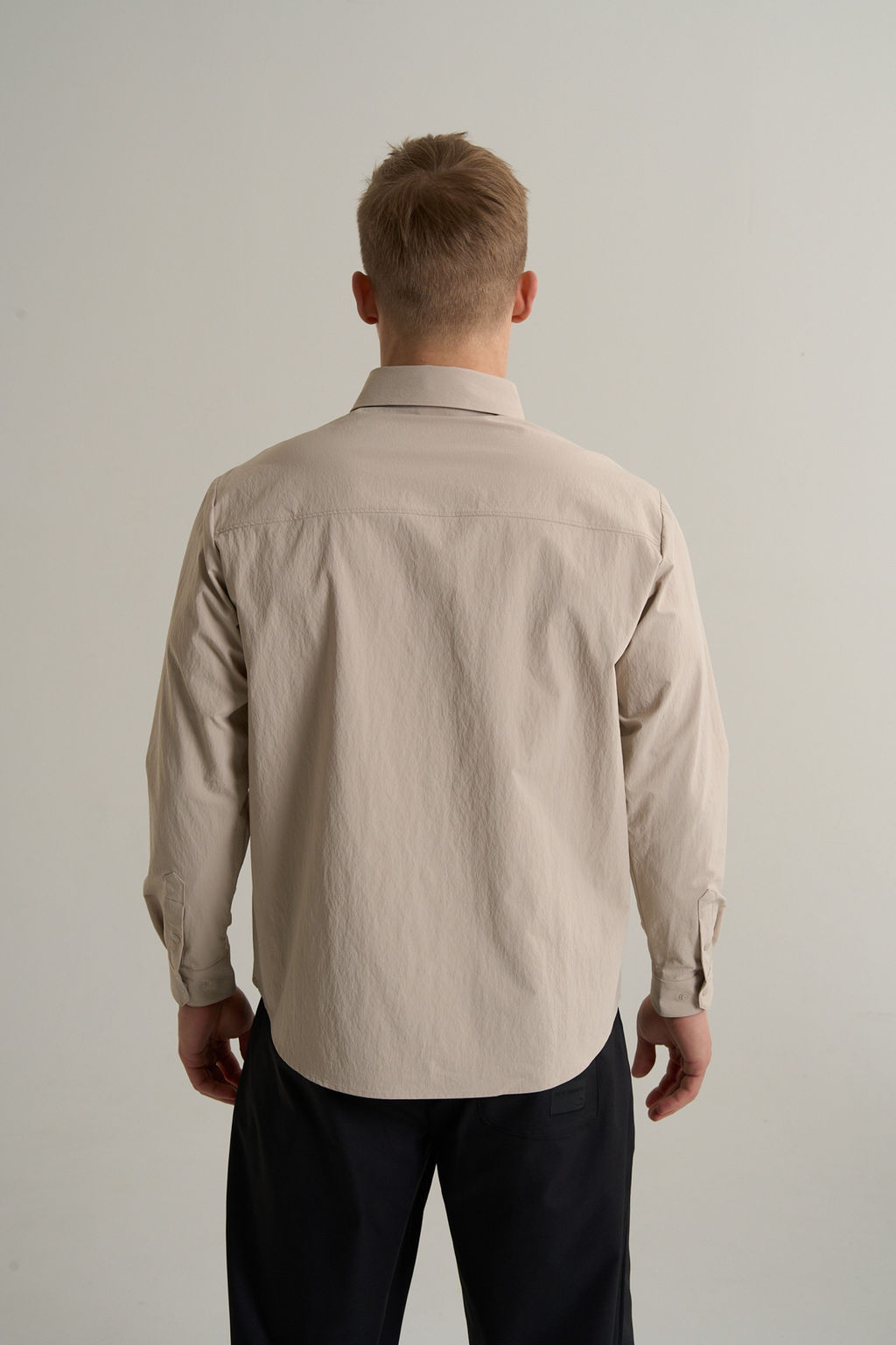 Рубашка Хаки COMMUTE LS Shirt - Anta фото 5